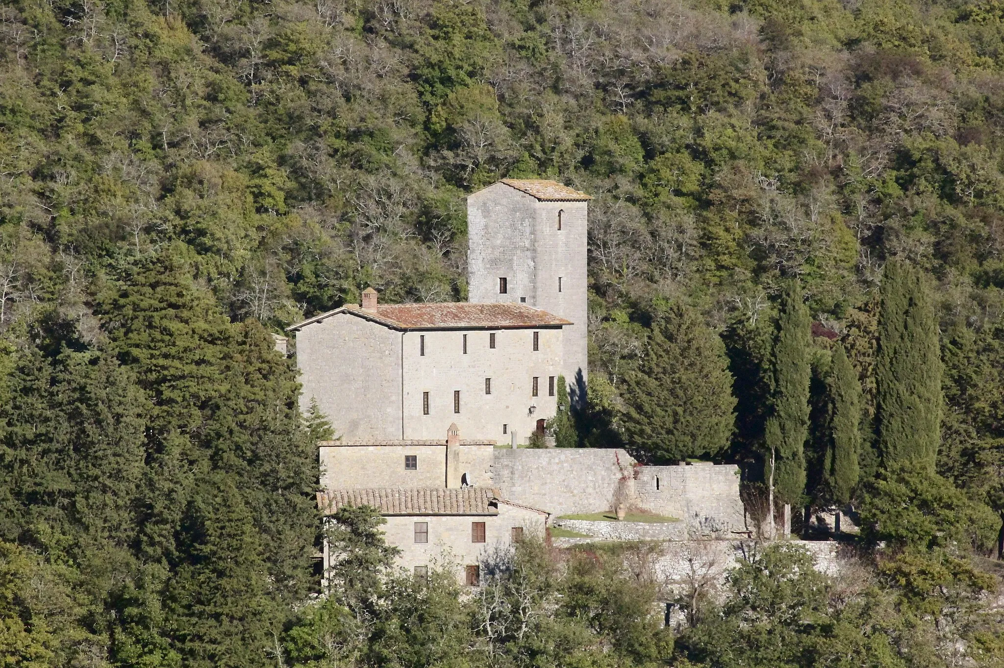 Photo showing: Castle Castello di Albola, Radda in Chianti, Province of Siena, Tuscany, Italy