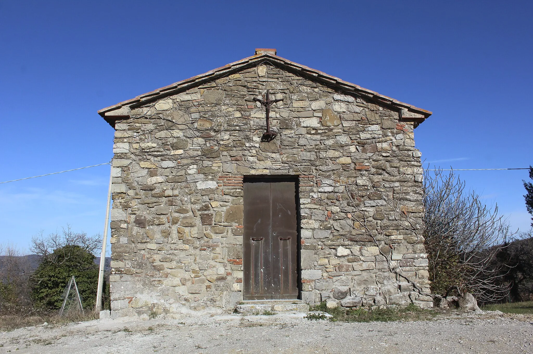 Photo showing: Church San Pietro, Vignanie, hamlet of Piegaro, Province of Perugia, Umbria, Italy