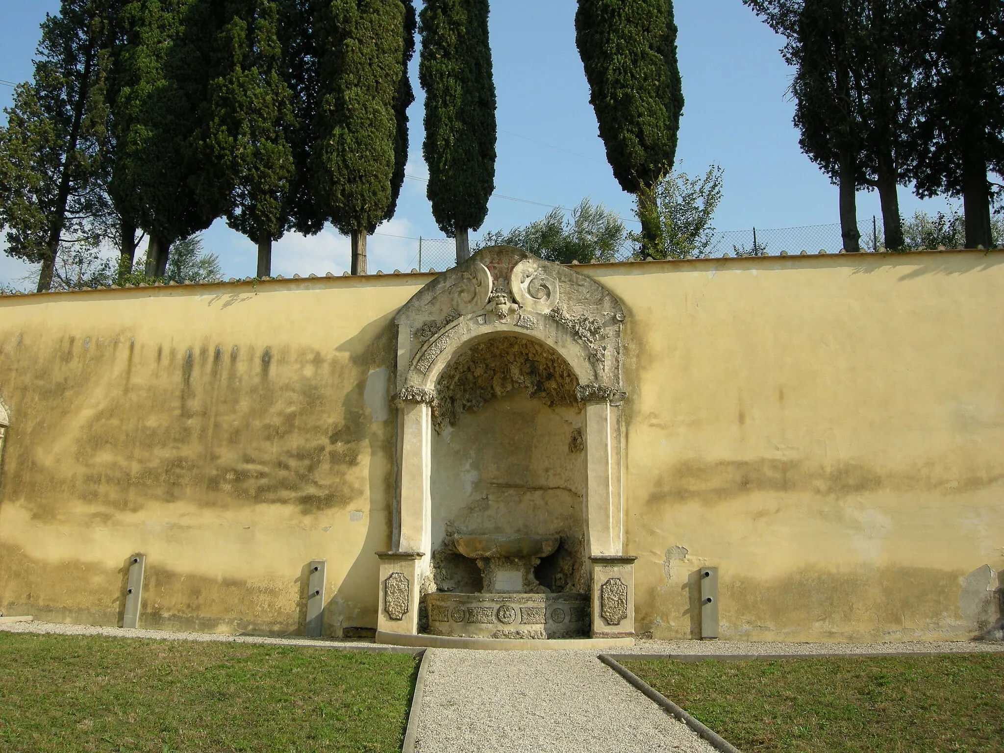 Photo showing: Castello di torregalli, giardino murato