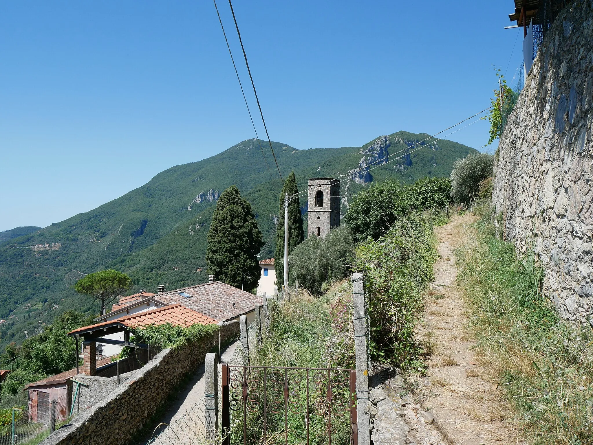 Photo showing: Camaiore, Metato, sentiero