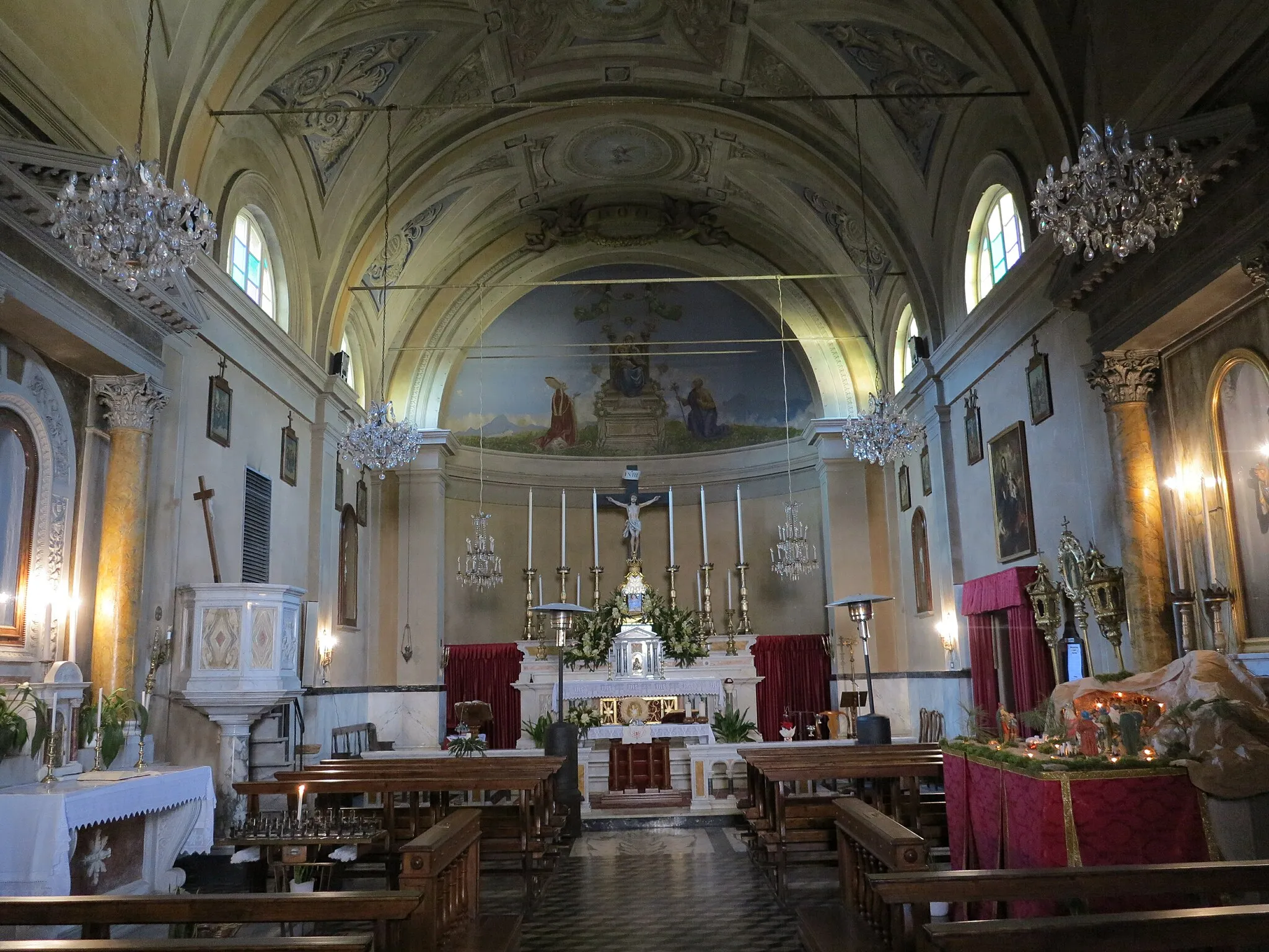 Photo showing: Chiesa di San Martino (Valpromaro), interno