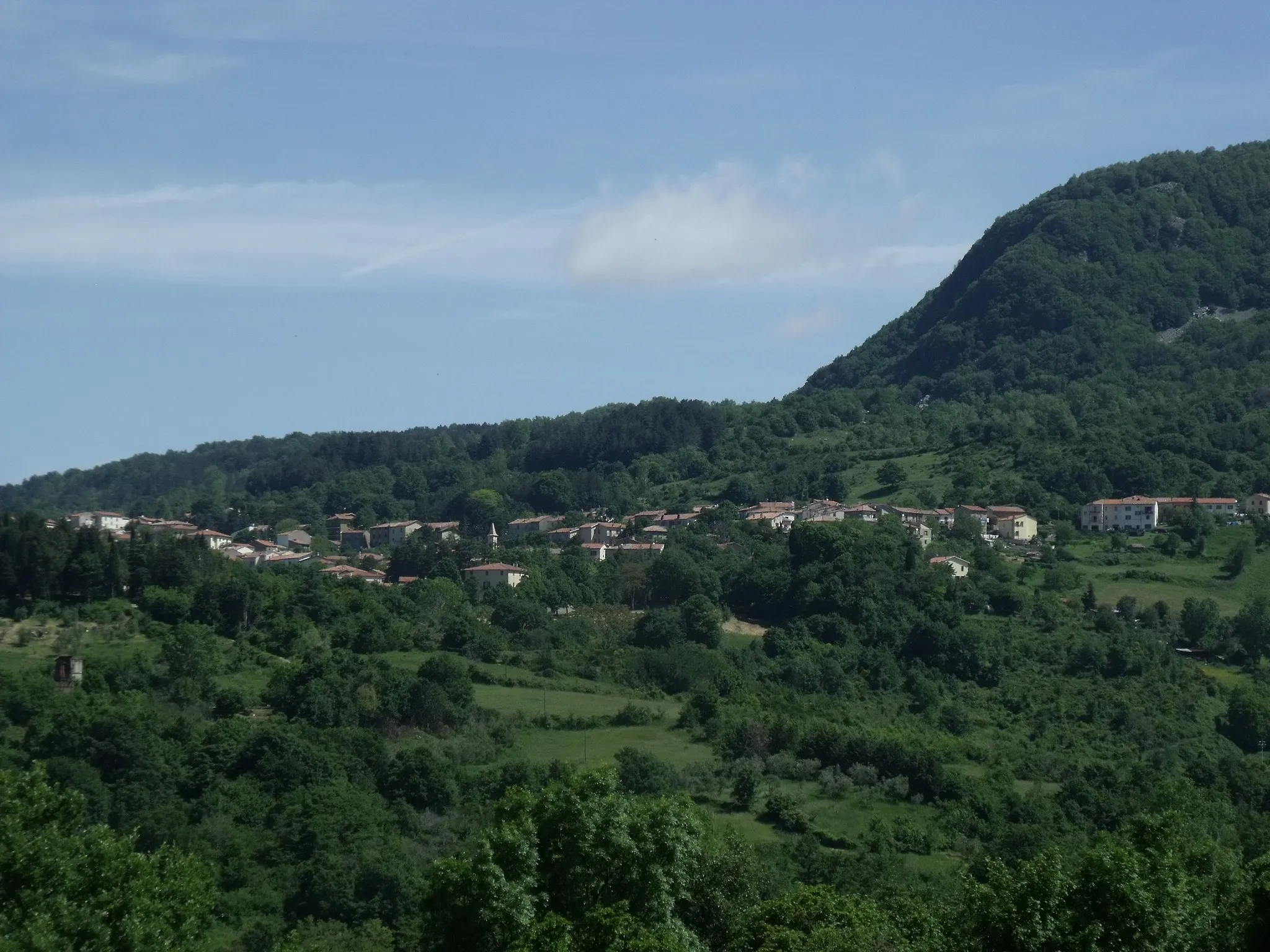Photo showing: Panorama of Selvena, hamlet of Castell’Azzara, Monte Amiata, Province of Grosseto, Tuscany, Italy