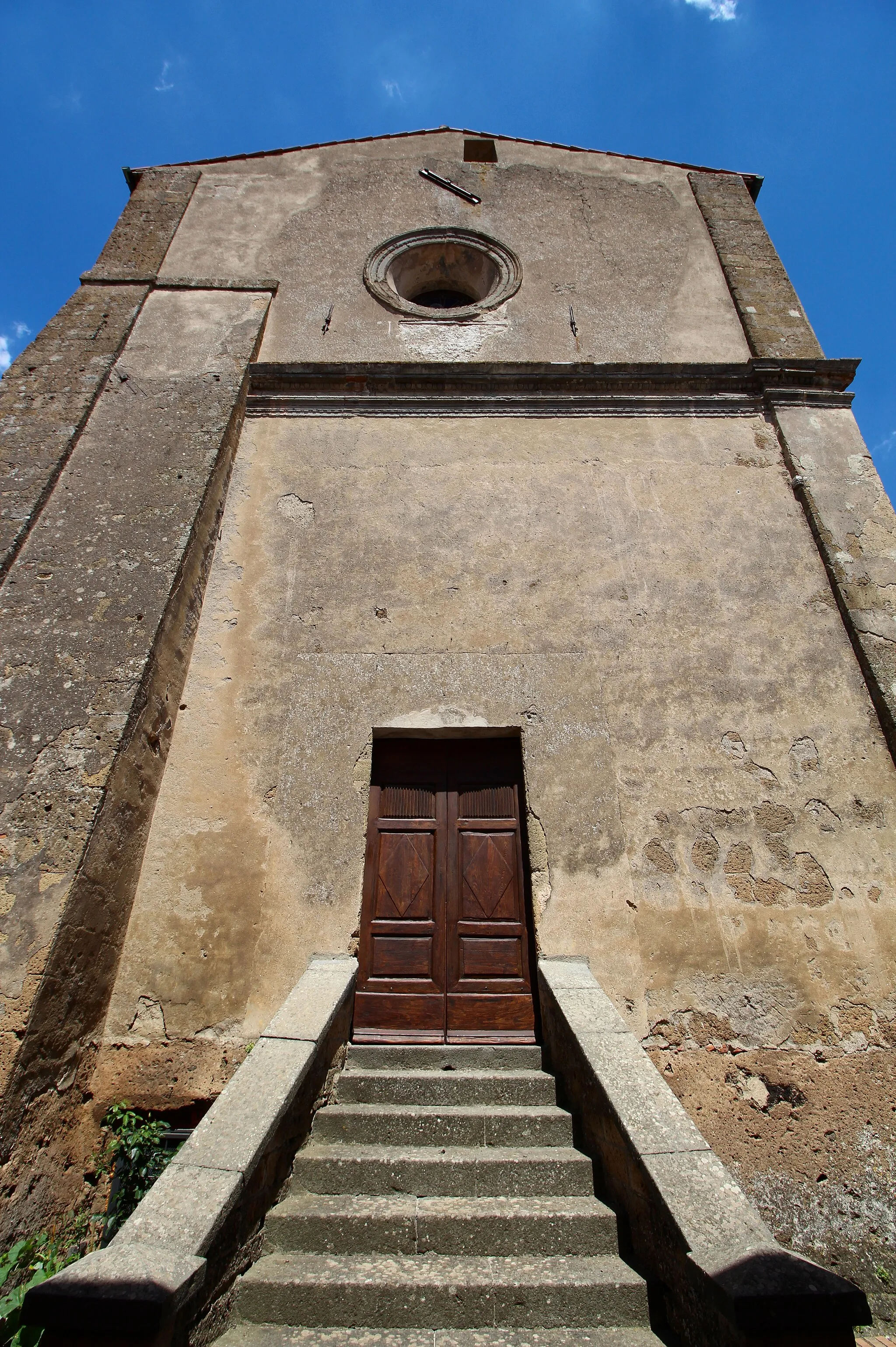 Photo showing: Church San Bartolomeo, Castell'Otteri, hamlet of Sorano, Province of Grosseto, Tuscany, Italy