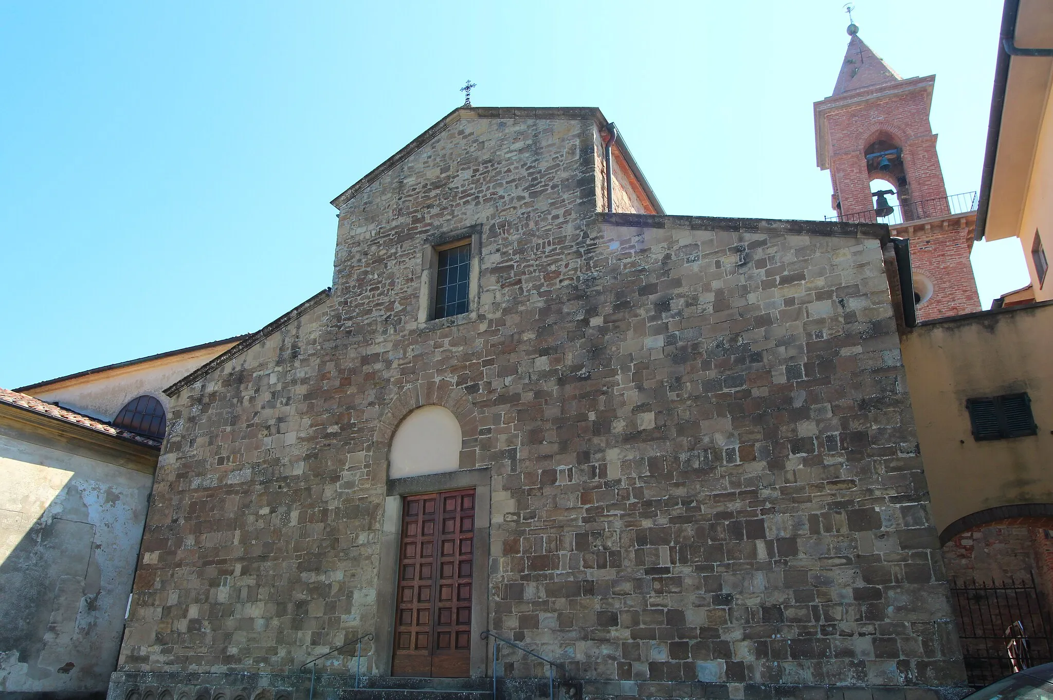 Photo showing: Church Santa Maria Assunta, Fabbrica, hamlet of Peccioli, Province of Pisa, Tuscany, Italy