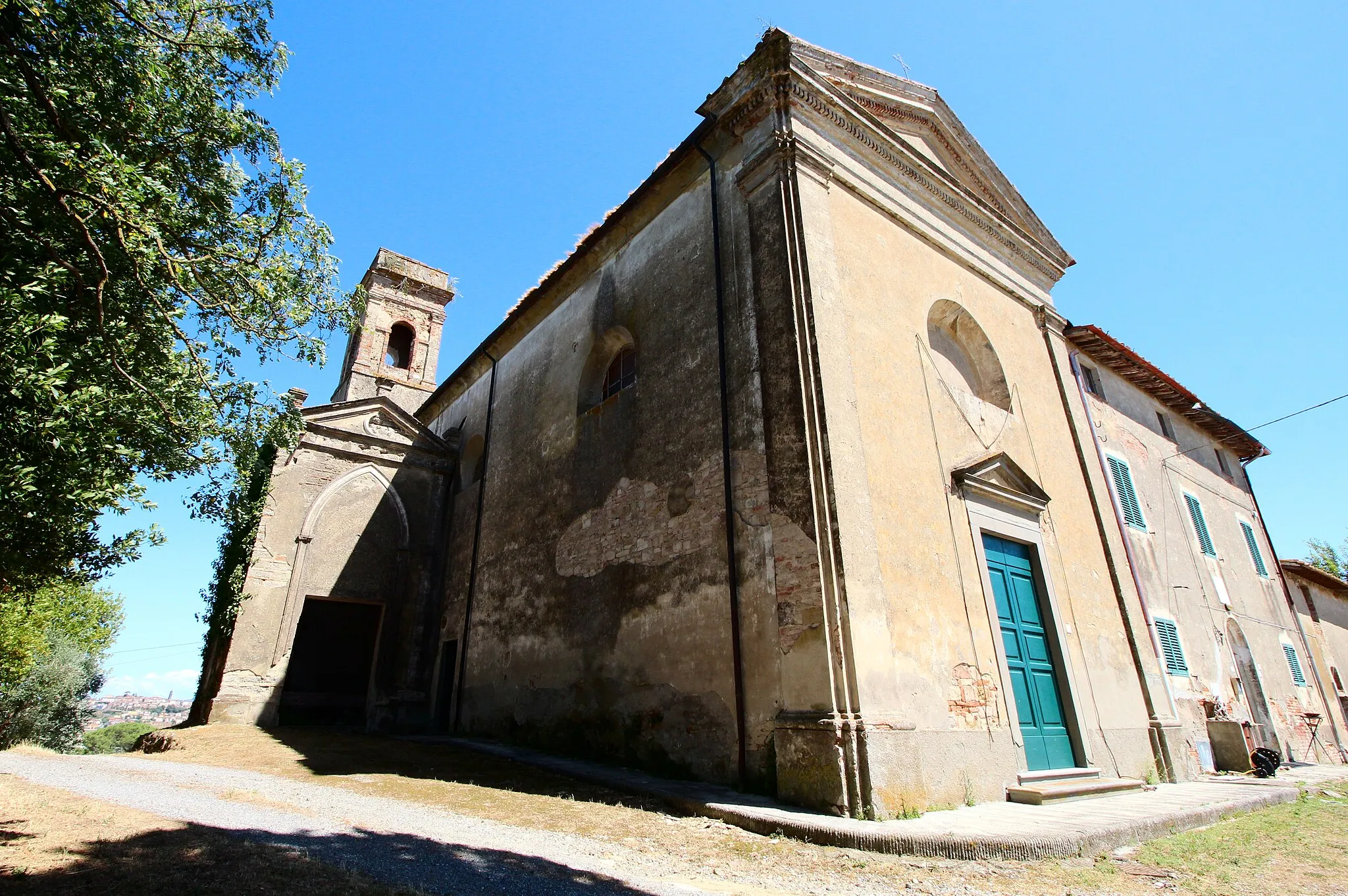 Photo showing: Church San Bartolomeo a Casanova, Selvatelle, hamlet of Terricciola, Province of Pisa, Tuscany, Italy