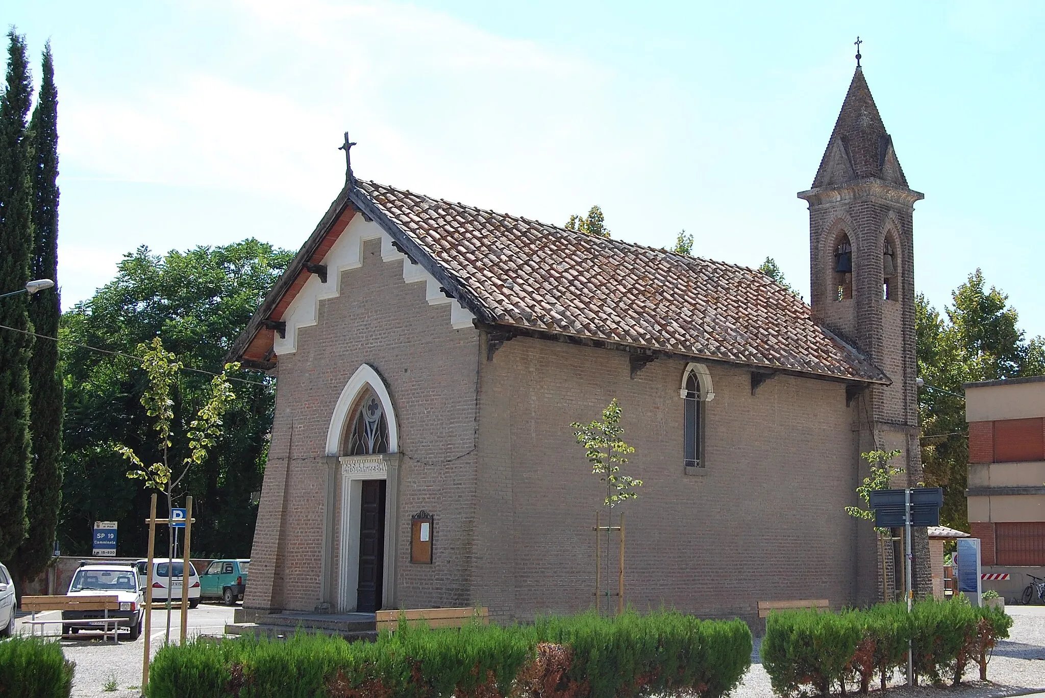 Photo showing: Ponteginori, Chiesa della Beata Maria Vergine  o "Chiesina"