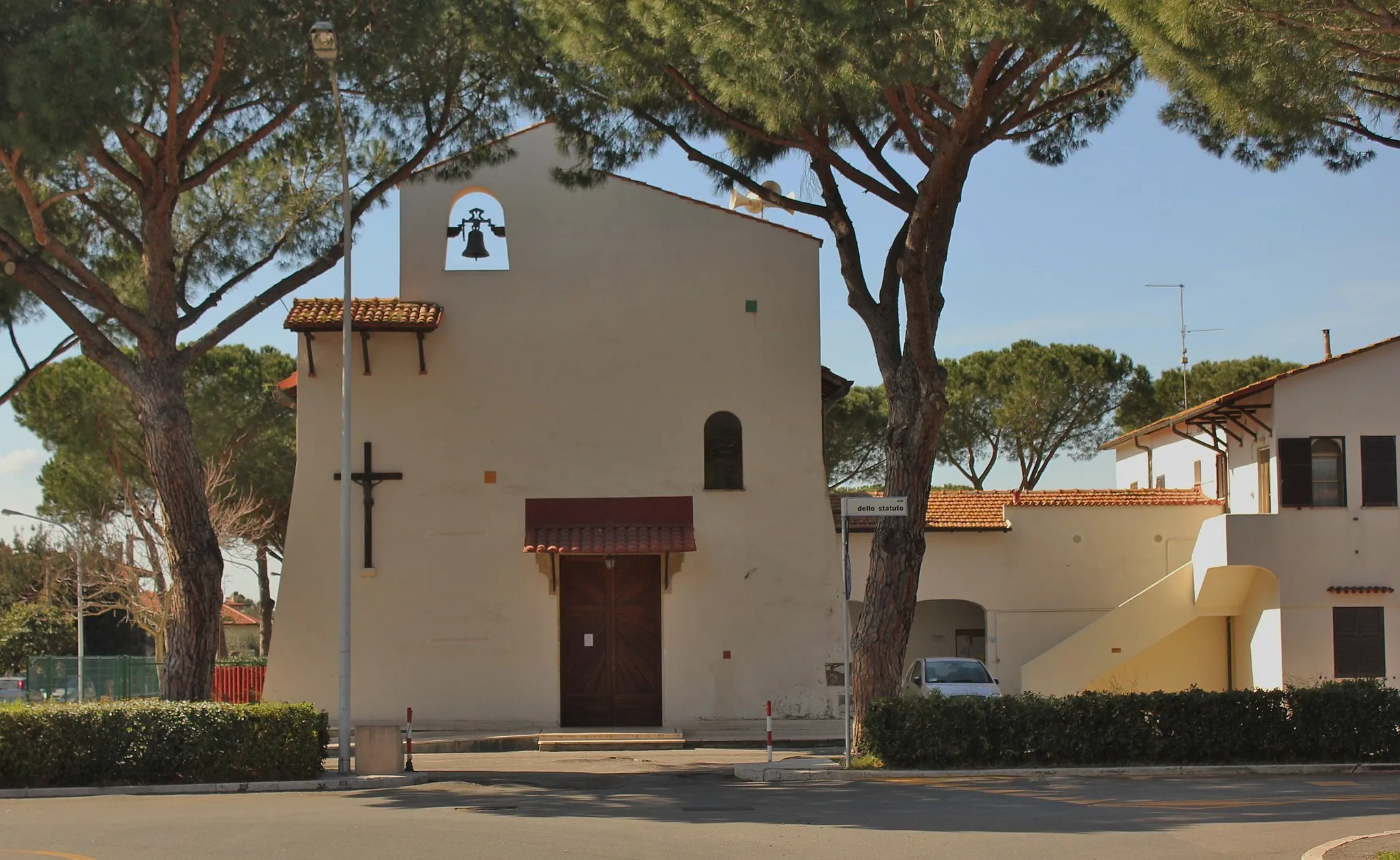 Photo showing: Church of Santa Maria Goretti in Rispescia, Grosseto