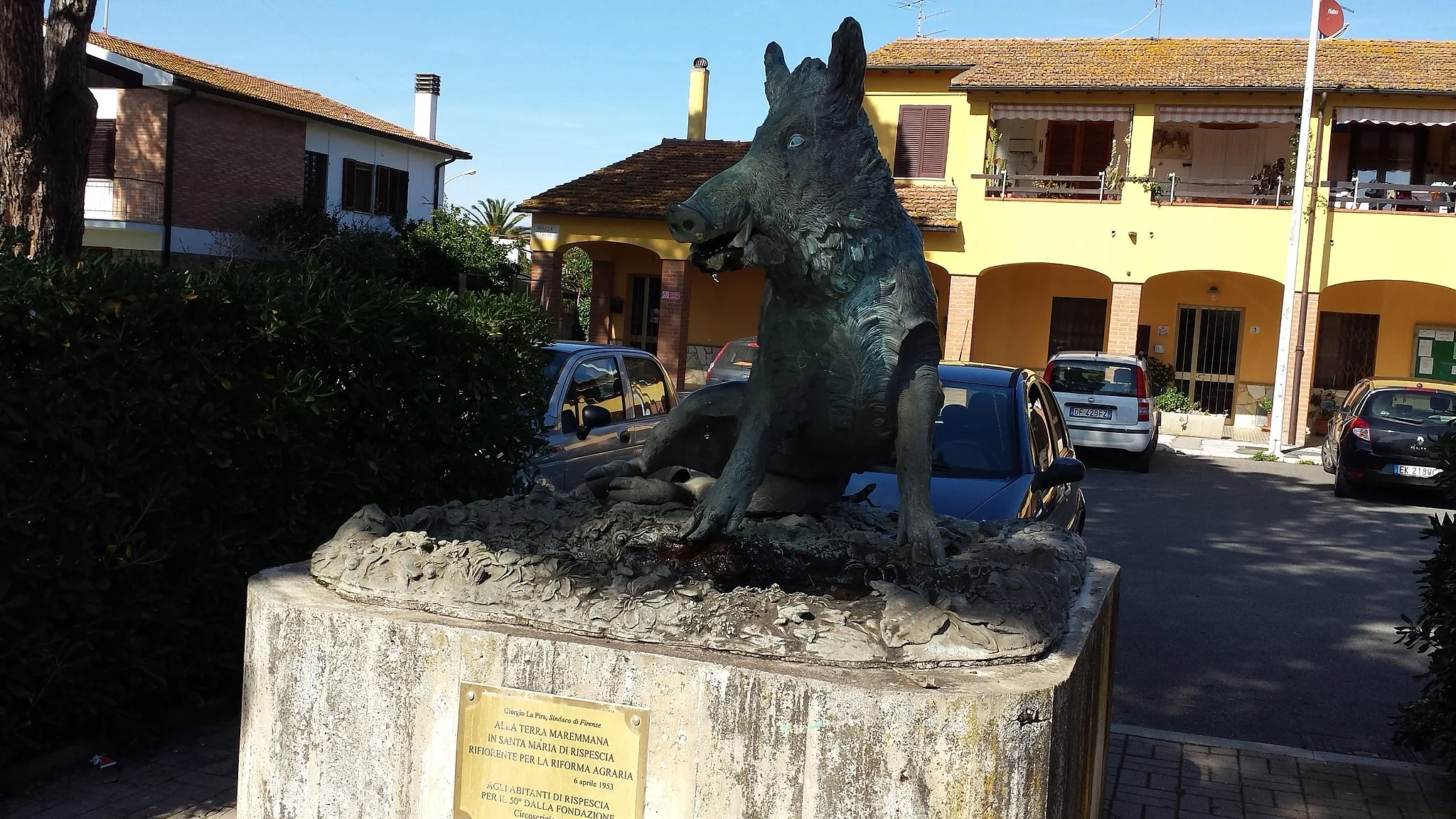 Photo showing: The Little Boar (Cinghialino) in Rispescia, Grosseto
