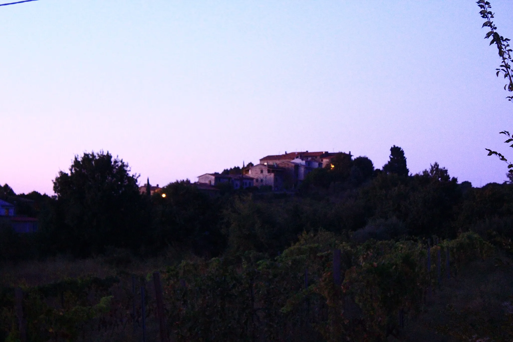 Photo showing: View of Poggi del Sasso, Grosseto.