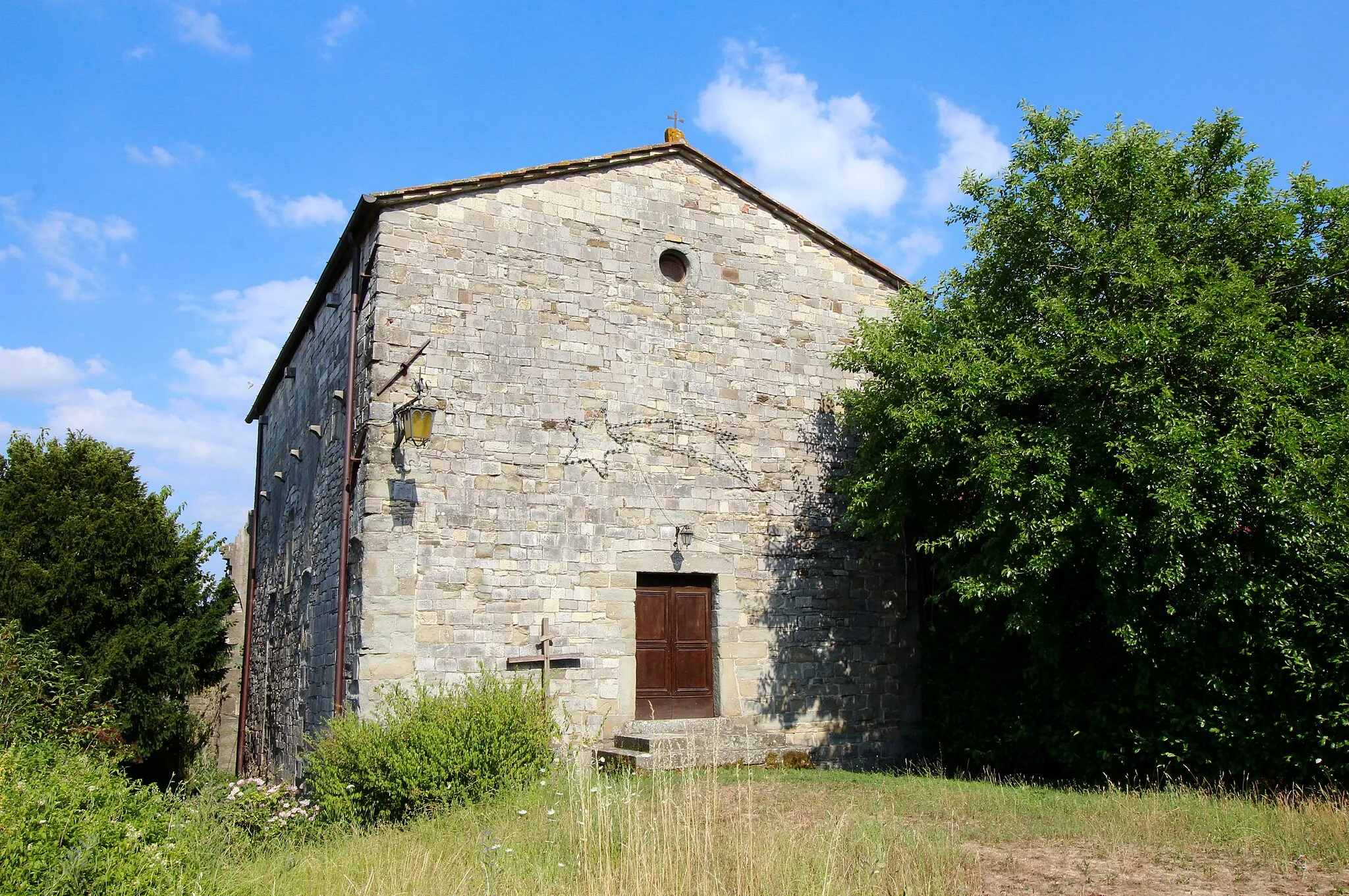 Photo showing: Church Santa Maria, Buiano, Poppi, Casentino, Province of Arezzo, Tuscany, Italy