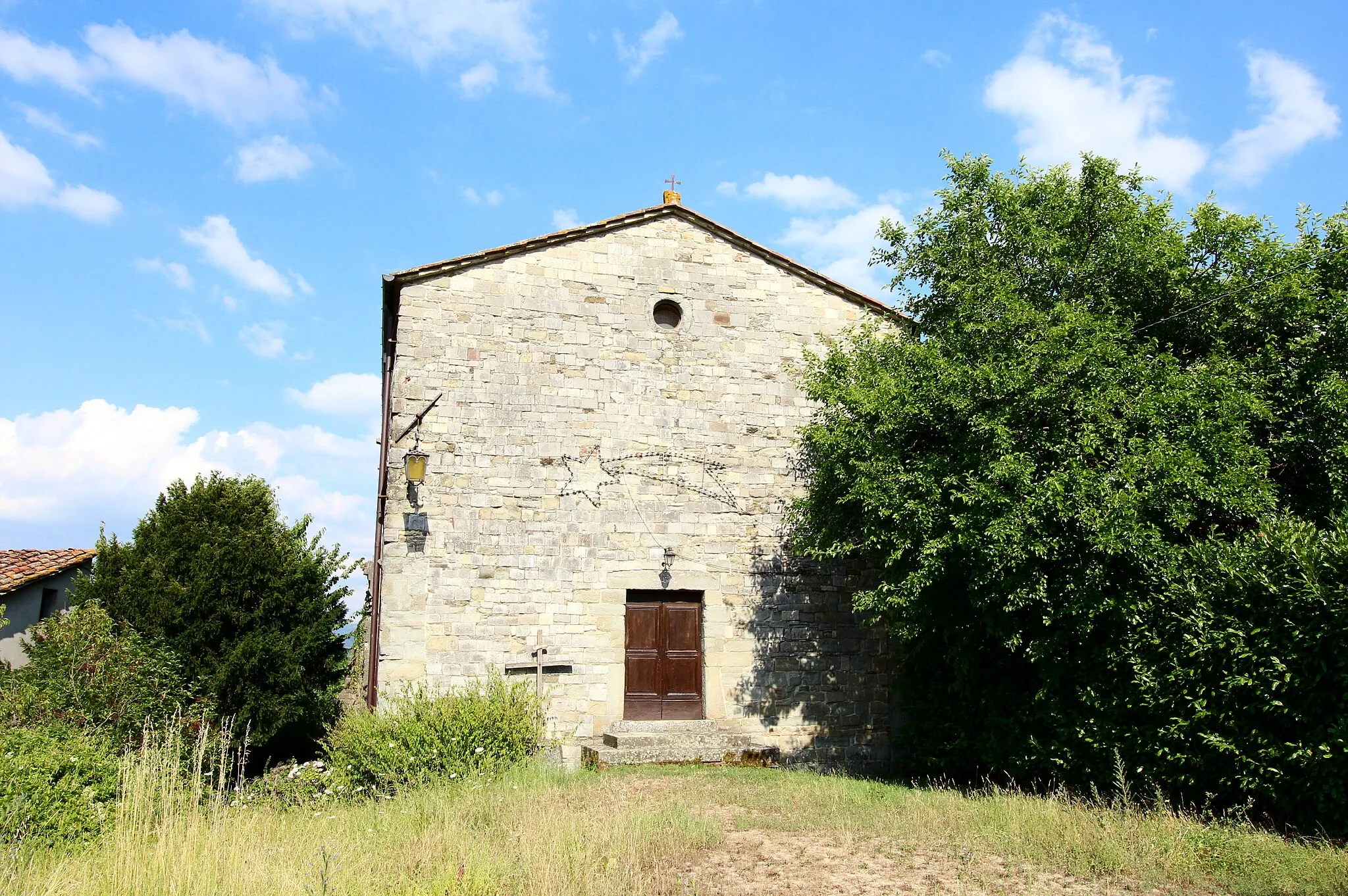 Photo showing: Church Santa Maria, Buiano, Poppi, Casentino, Province of Arezzo, Tuscany, Italy