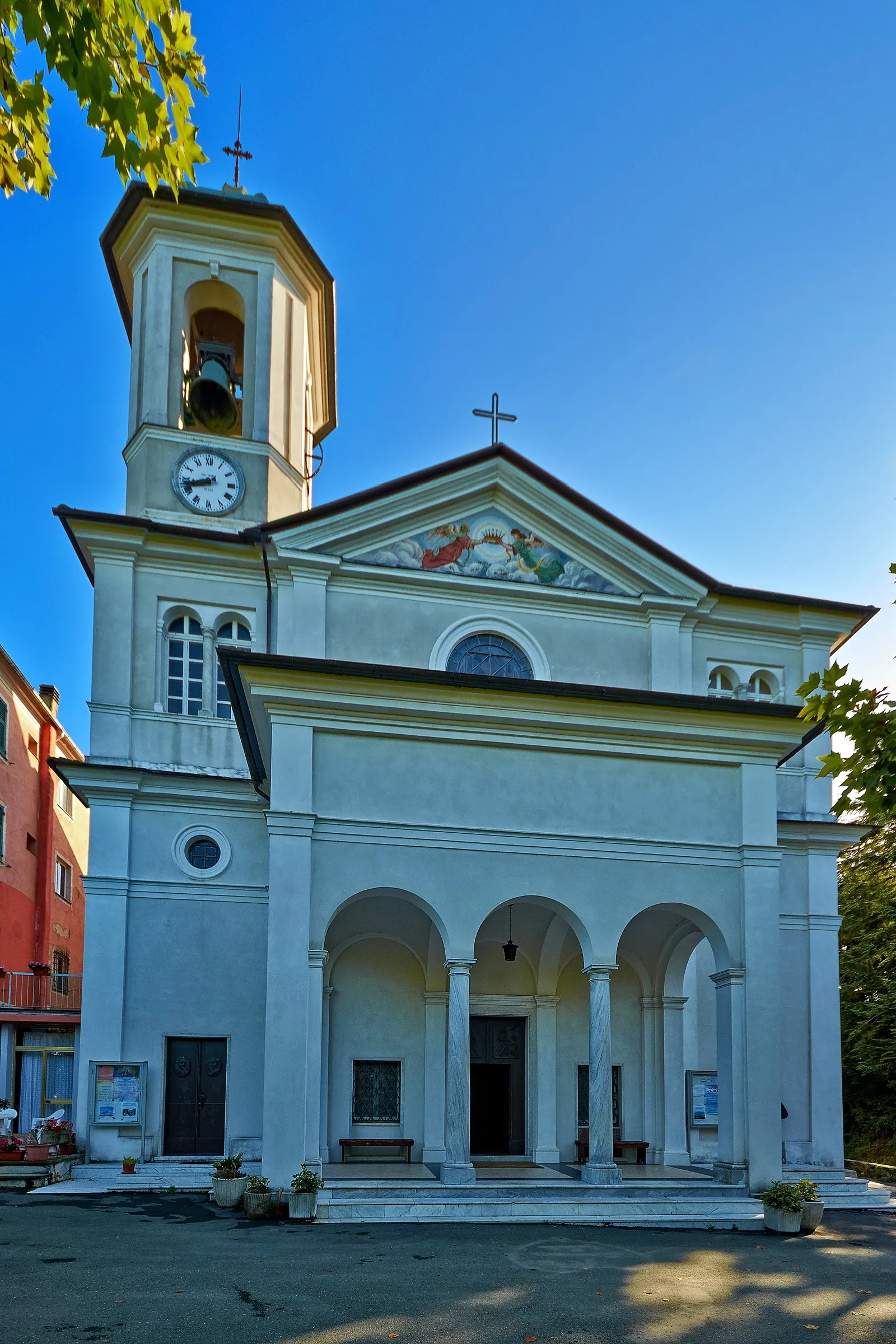 Photo showing: Nostra Signora della Guardia, facciata