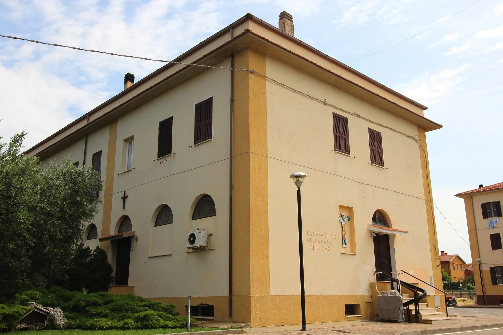 Photo showing: Church Sacro Cuore di Gesù, La Torba, hamlet of Capalbio, Province of Grosseto, Tuscany, Italy