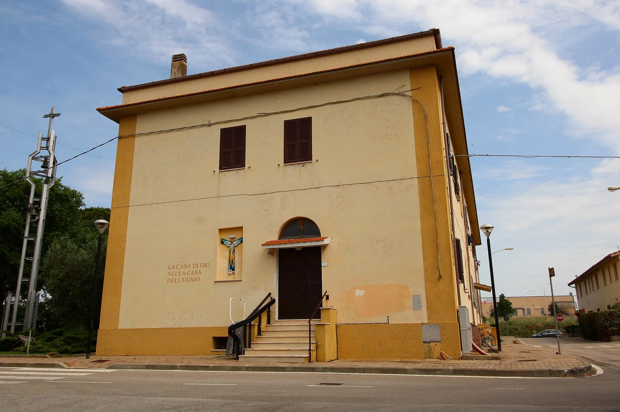 Photo showing: Church Sacro Cuore di Gesù, La Torba, hamlet of Capalbio, Province of Grosseto, Tuscany, Italy