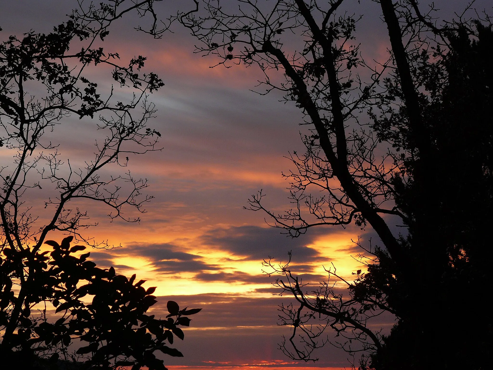 Photo showing: tramonto da monterifrassine