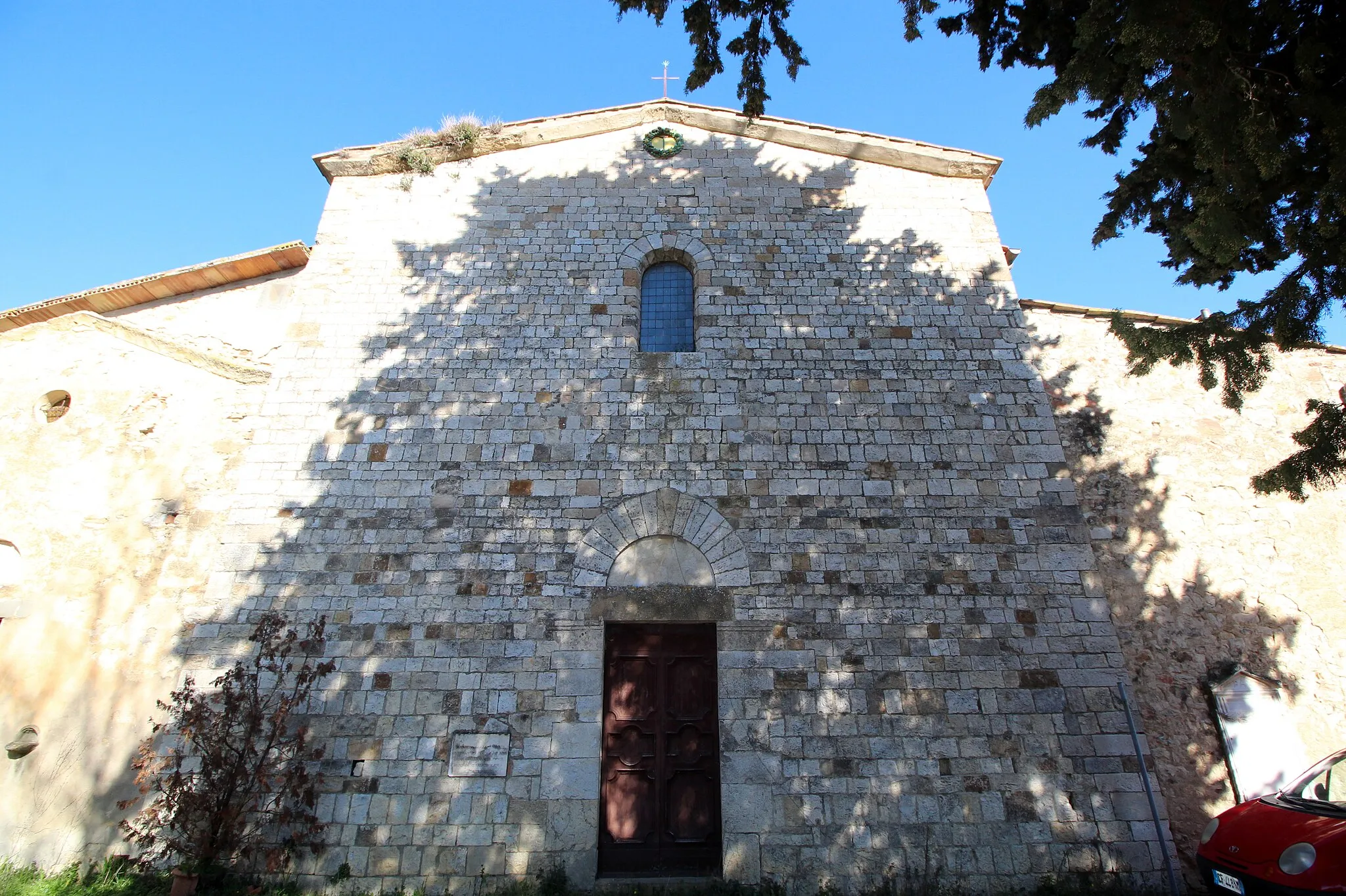 Photo showing: Church Santa Cristina, Lilliano, hamlet of Castellina in Chianti, Province of Siena, Tuscany, Italy