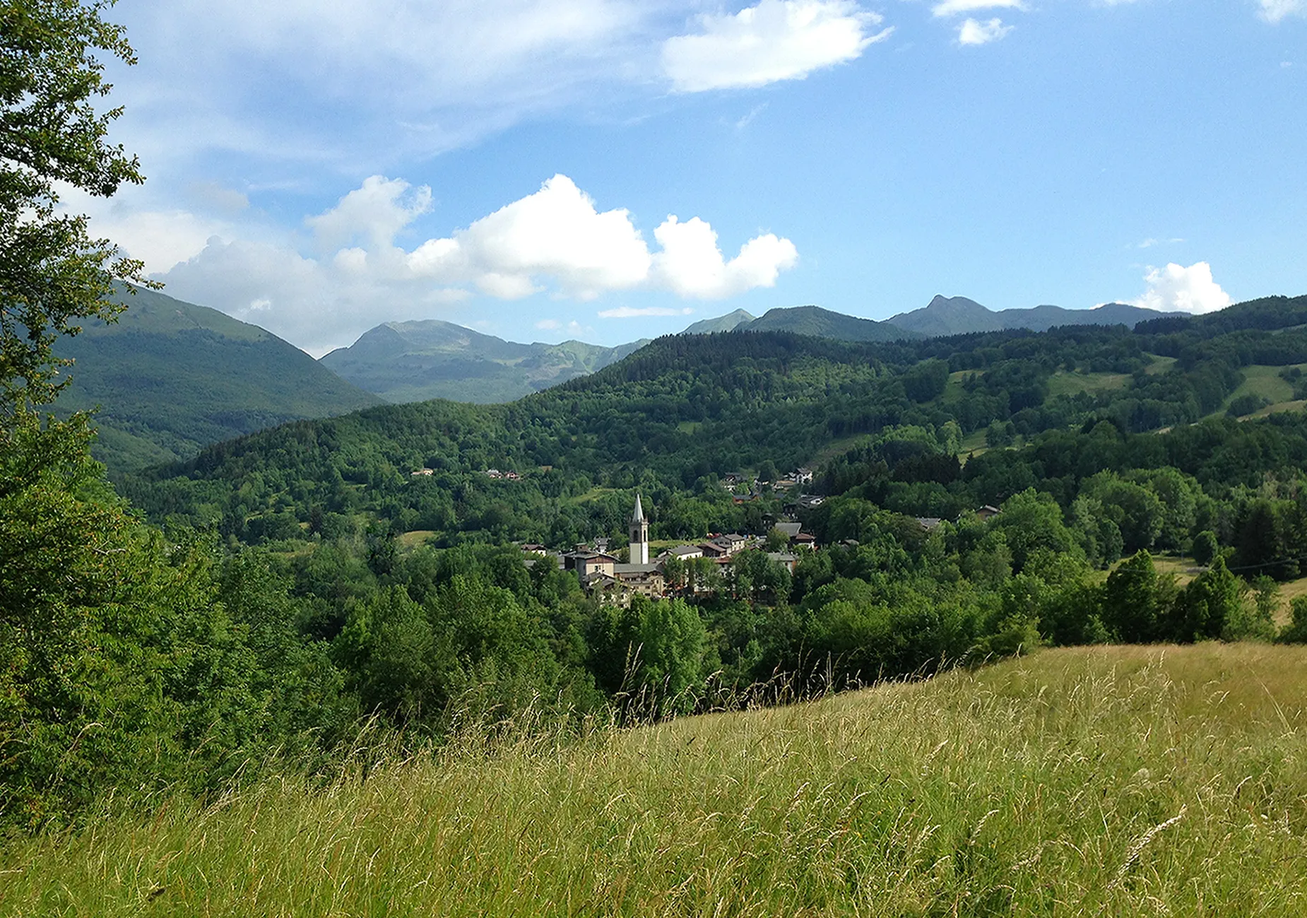 Photo showing: Sant'Annapelago e il suo paesaggio