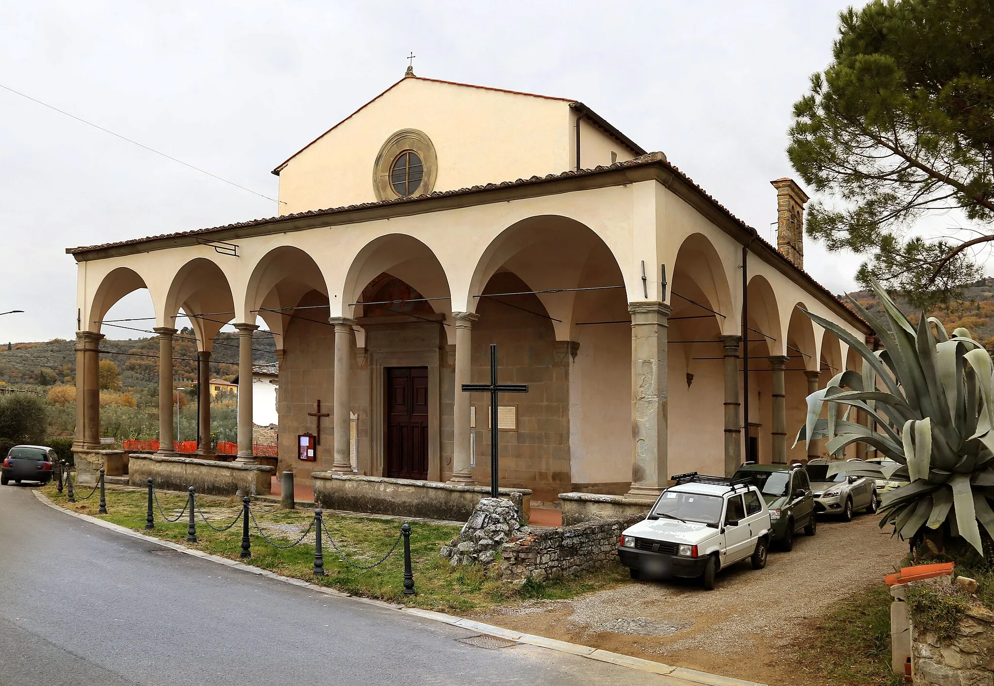Photo showing: Madonna delle Grazie (Montemarciano, Terranuova Bracciolini)