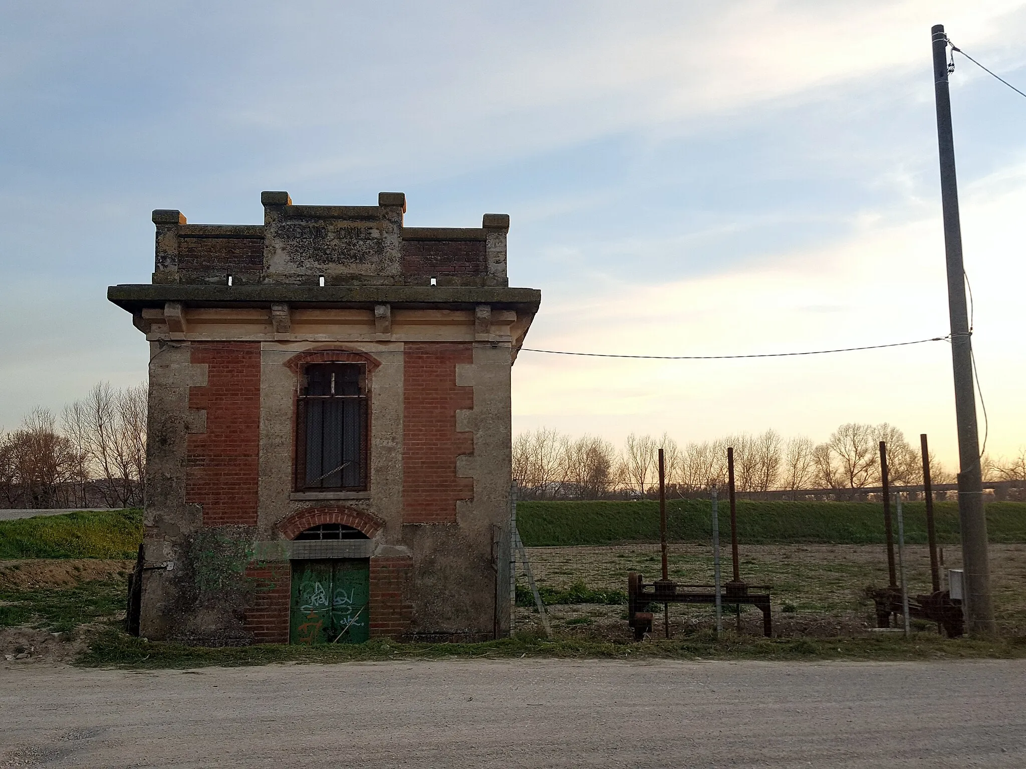 Photo showing: Grosseto, San Martino, casello del genio civile