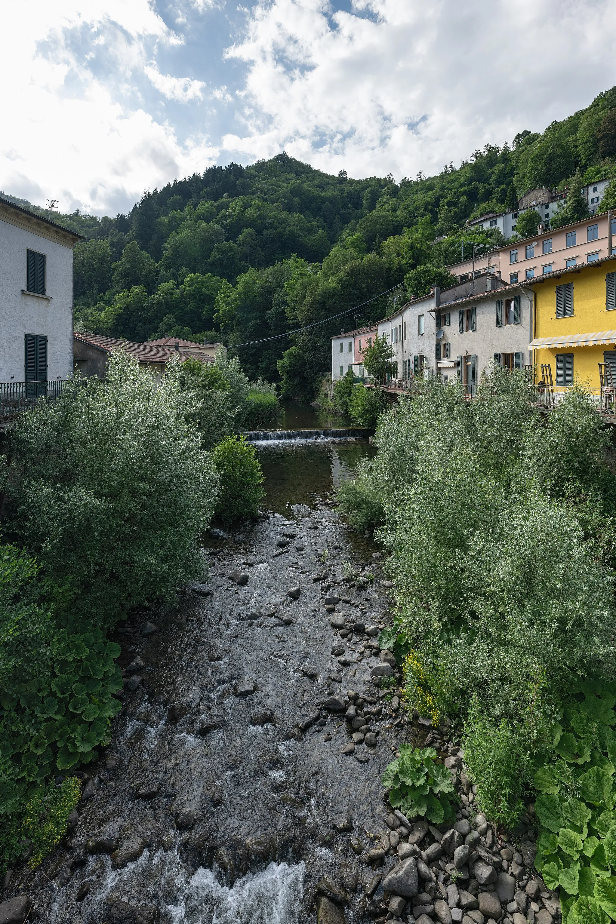 Photo showing: Fiume Reno - Pracchia, Pistoia, Italia