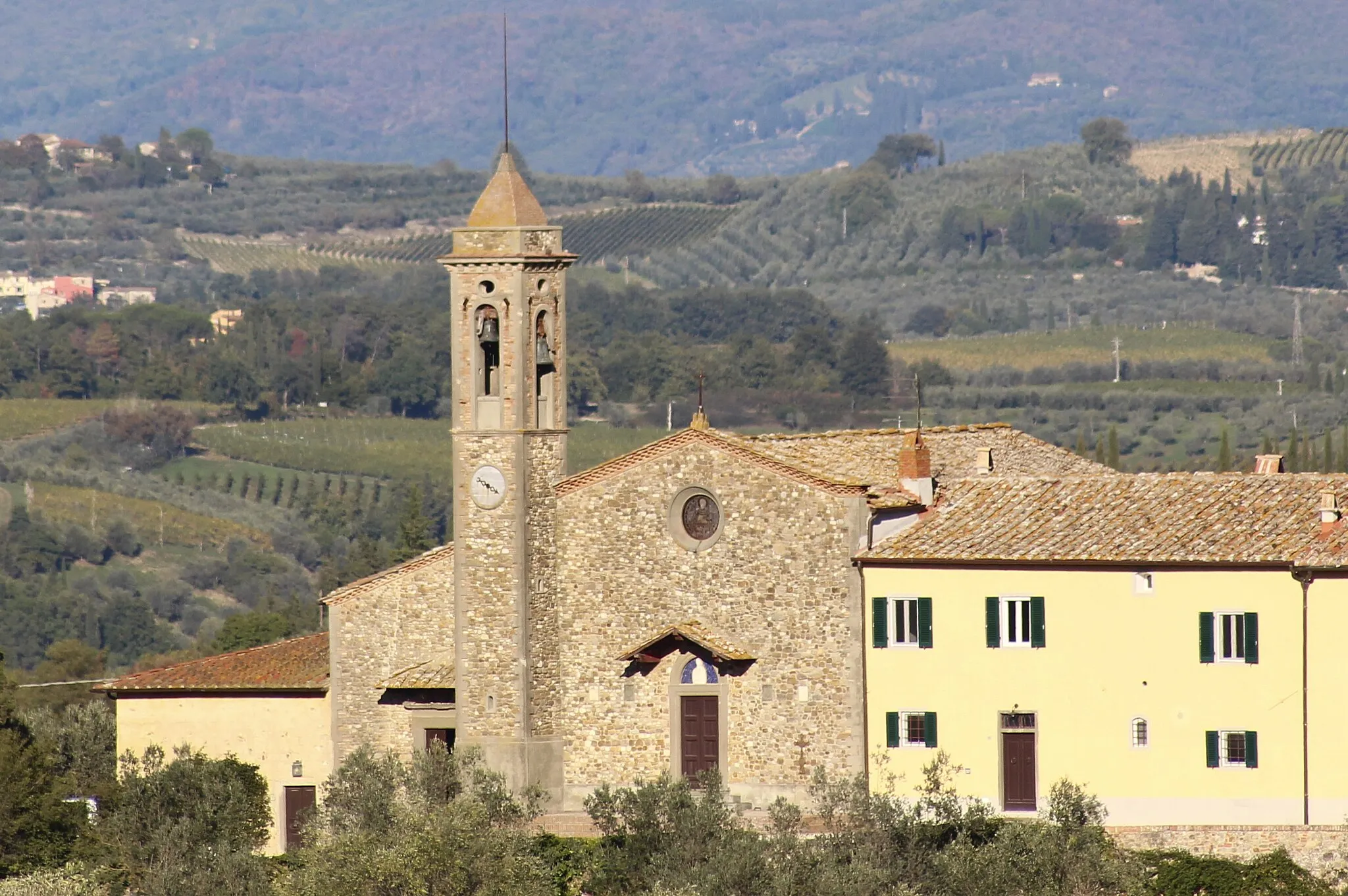 Photo showing: Church Sant'Antonino, Bonazza, Tavarnelle Val di Pesa, Metropolitan City of Florence, Tuscany, Italy