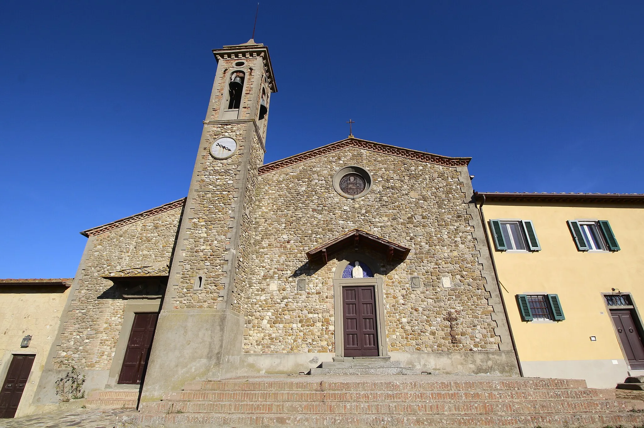 Photo showing: Church Sant'Antonino, Bonazza, Tavarnelle Val di Pesa, Metropolitan City of Florence, Tuscany, Italy