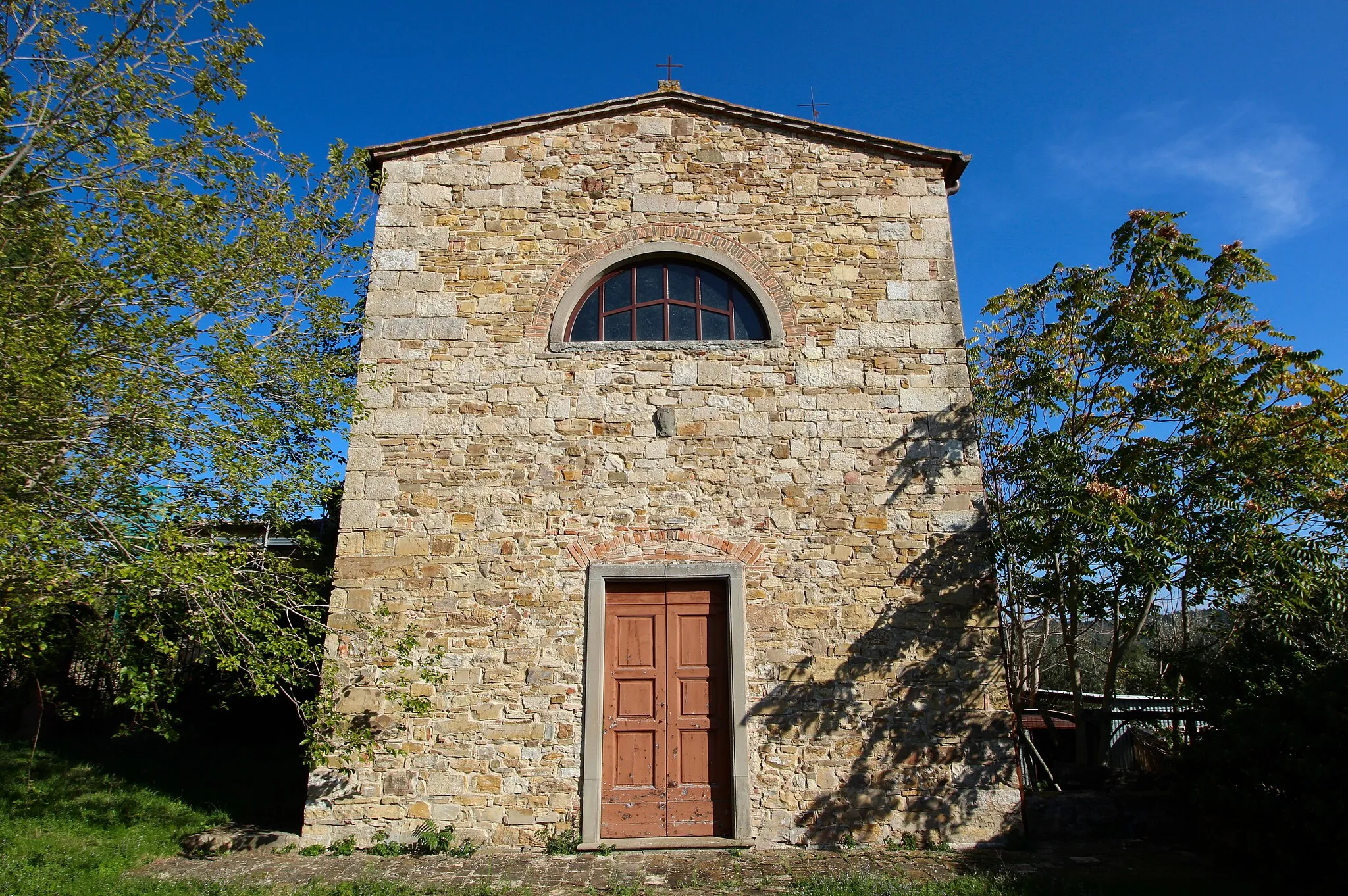 Photo showing: Church San Lorenzo, Cortine, Barberino Val d'Elsa, Comune in the Metropolitan City of Florence, Tuscany, Italy