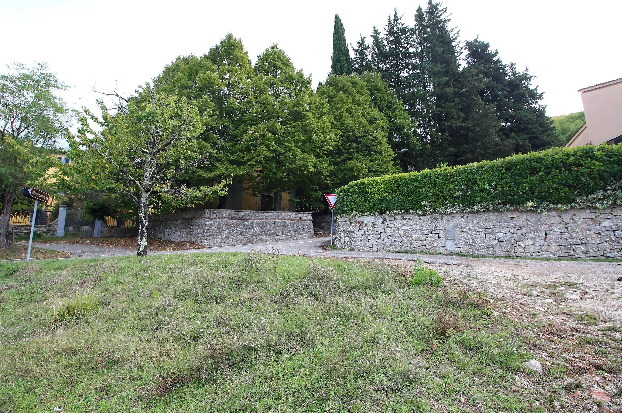 Photo showing: Santa Maria a Grignano, village of Castellina in Chianti, Province of Siena, Tuscany, Italy