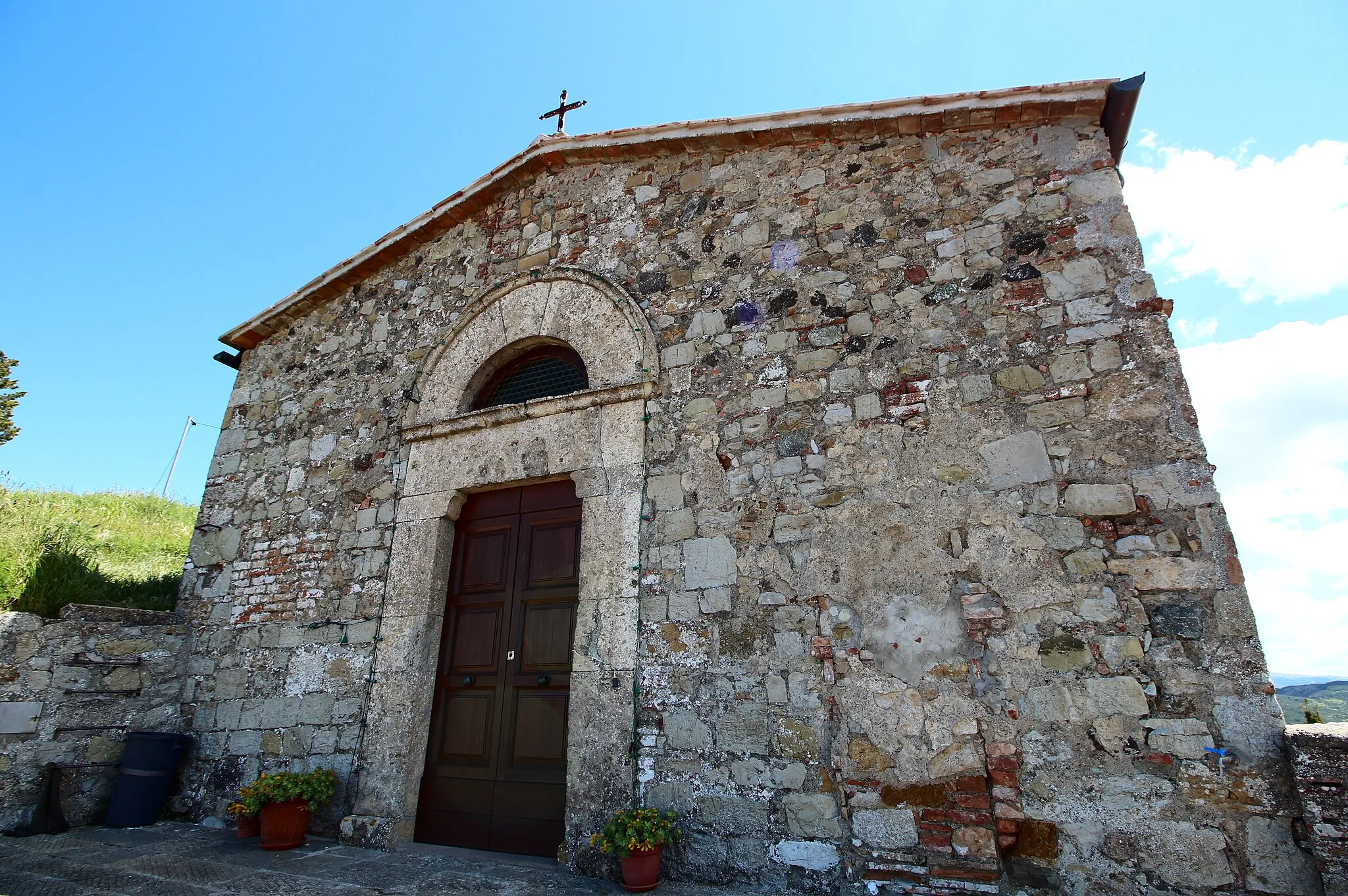 Photo showing: Church San Michele Arcangelo, Micciano, hamlet of Pomarance, Province of Pisa, Tuscany, Italy