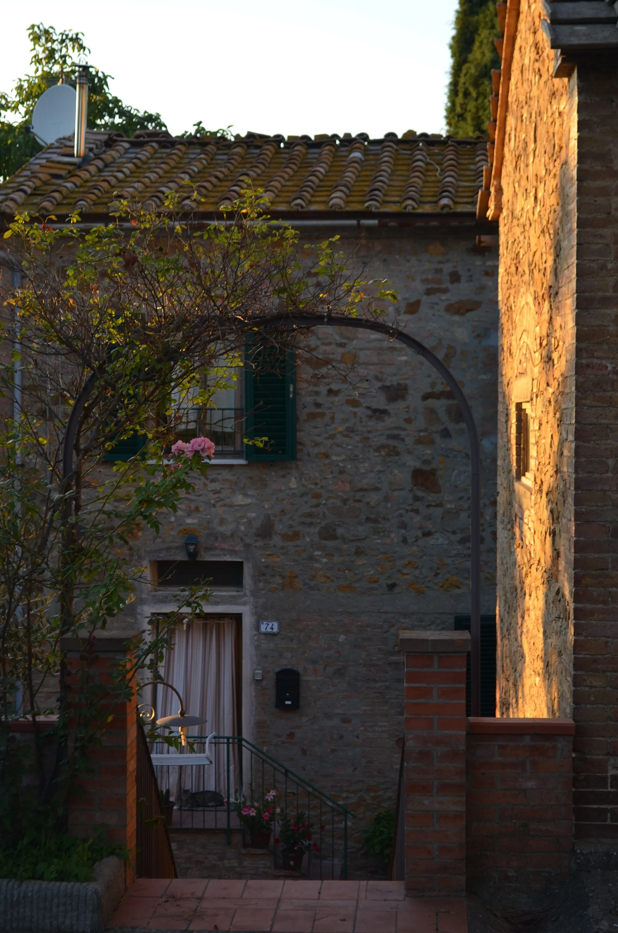 Photo showing: Casa toscana nella frazione di San Vivaldo a Montaione (FI)