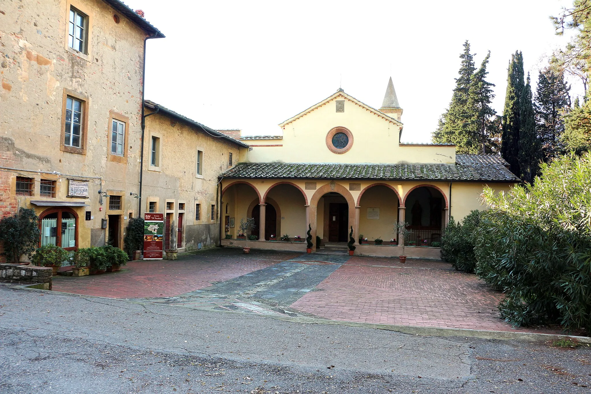Photo showing: San Vivaldo church