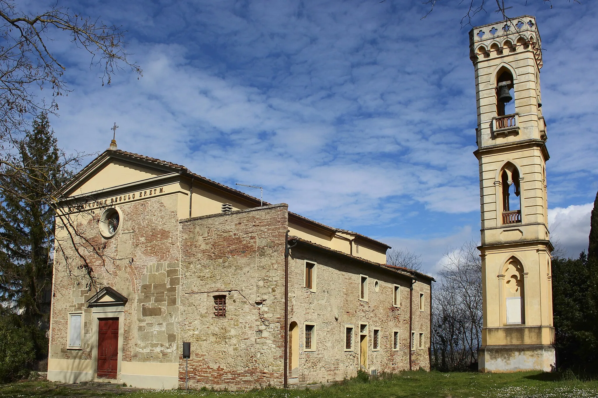 Photo showing: church San Regolo, Bucciano, hamlet of San Miniato, Province of Pisa, Tuscany, Italy