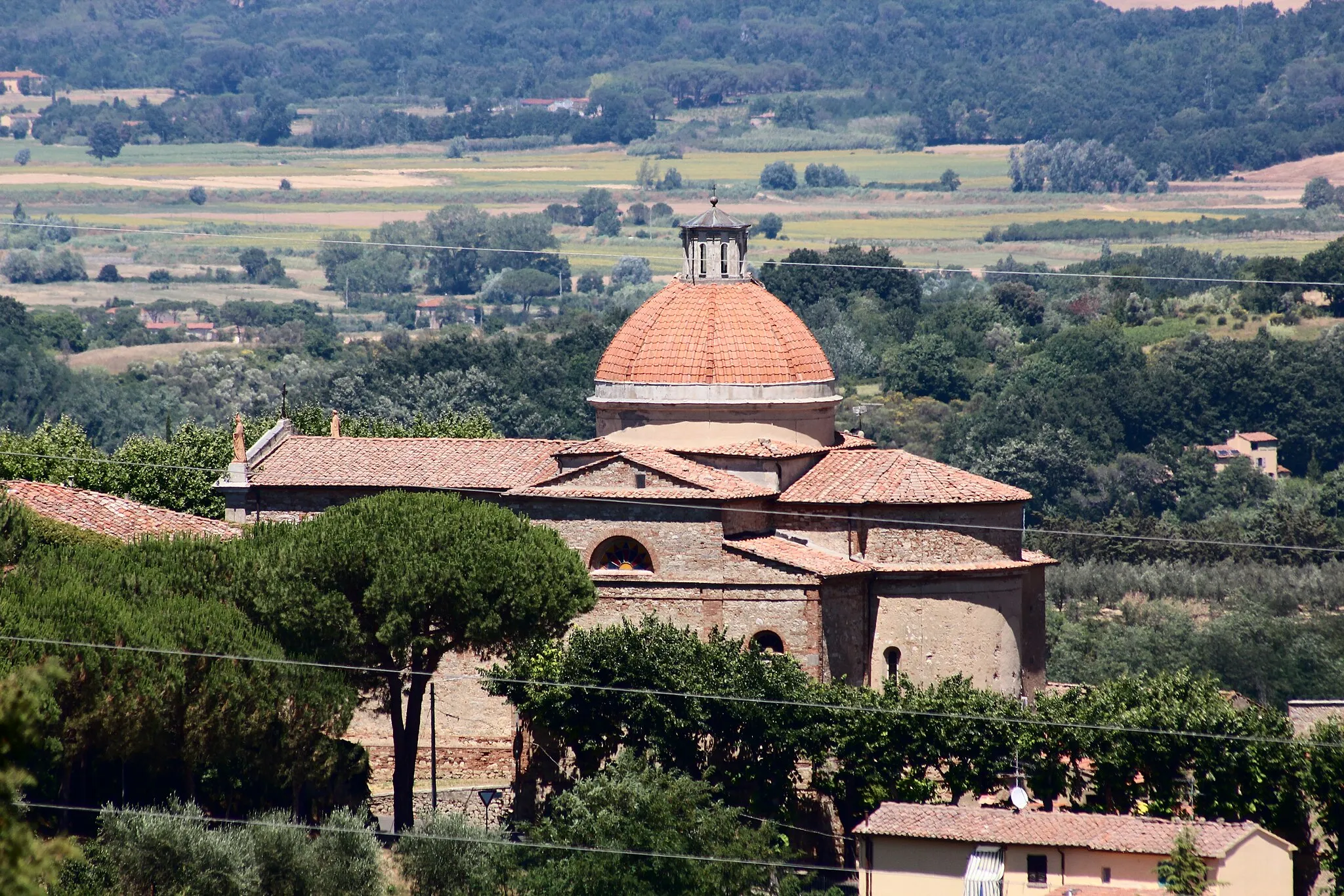 Photo showing: San Niccolò, church in Casciana Alta, hamlet of Casciana Terme Lari, Province of Pisa, Tuscany, Italy