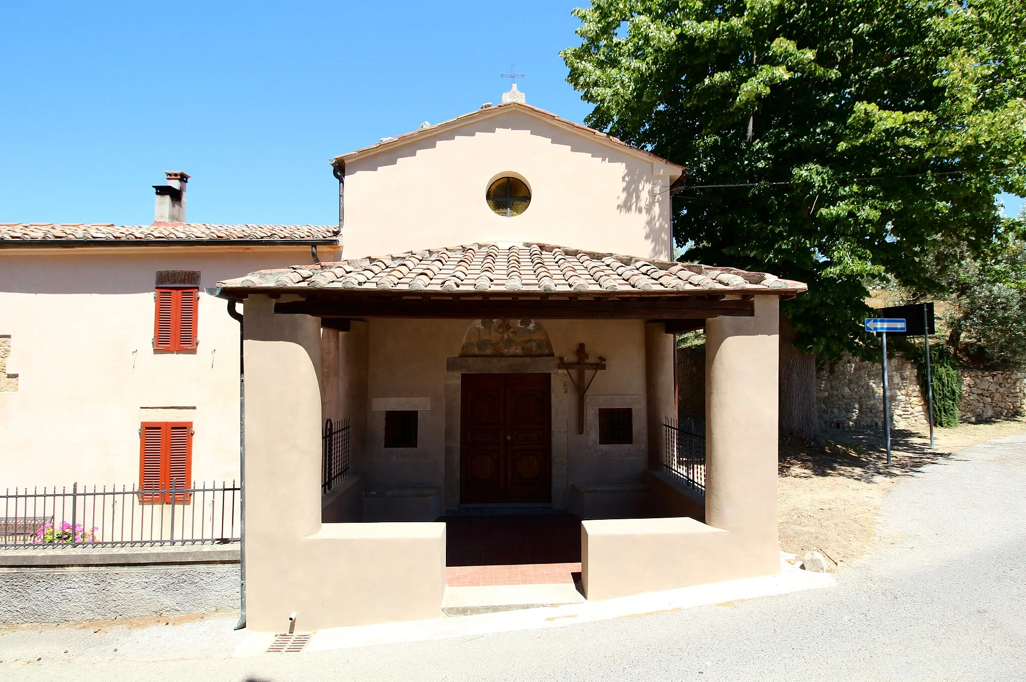 Photo showing: Church San Rocco, just outside Ceppato, hamlet of Casciana Terme Lari, Province of Pisa, Tuscany, Italy