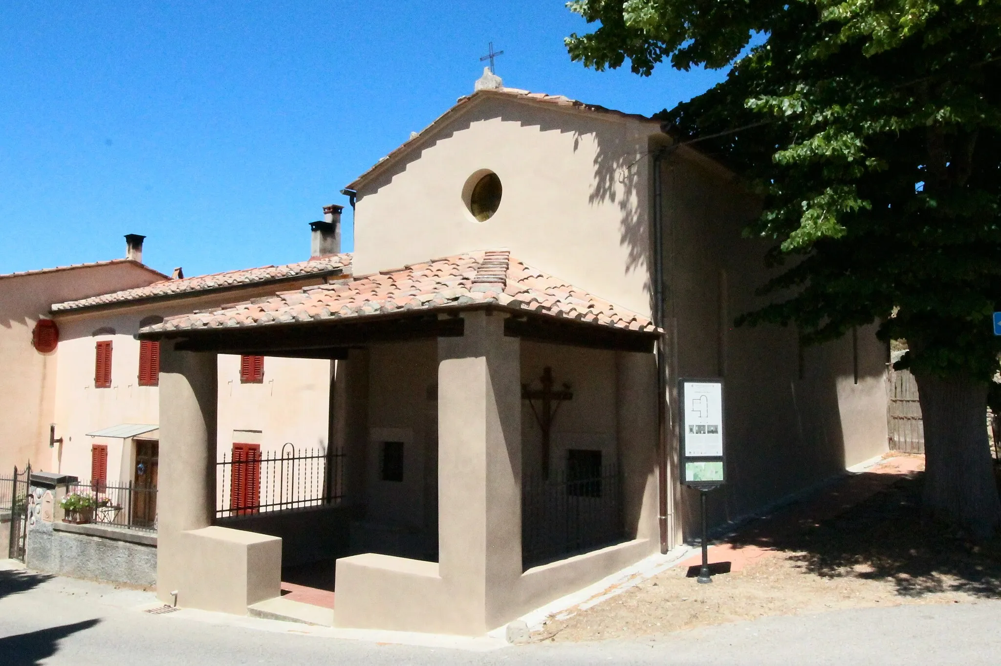 Photo showing: Church San Rocco, just outside Ceppato, hamlet of Casciana Terme Lari, Province of Pisa, Tuscany, Italy