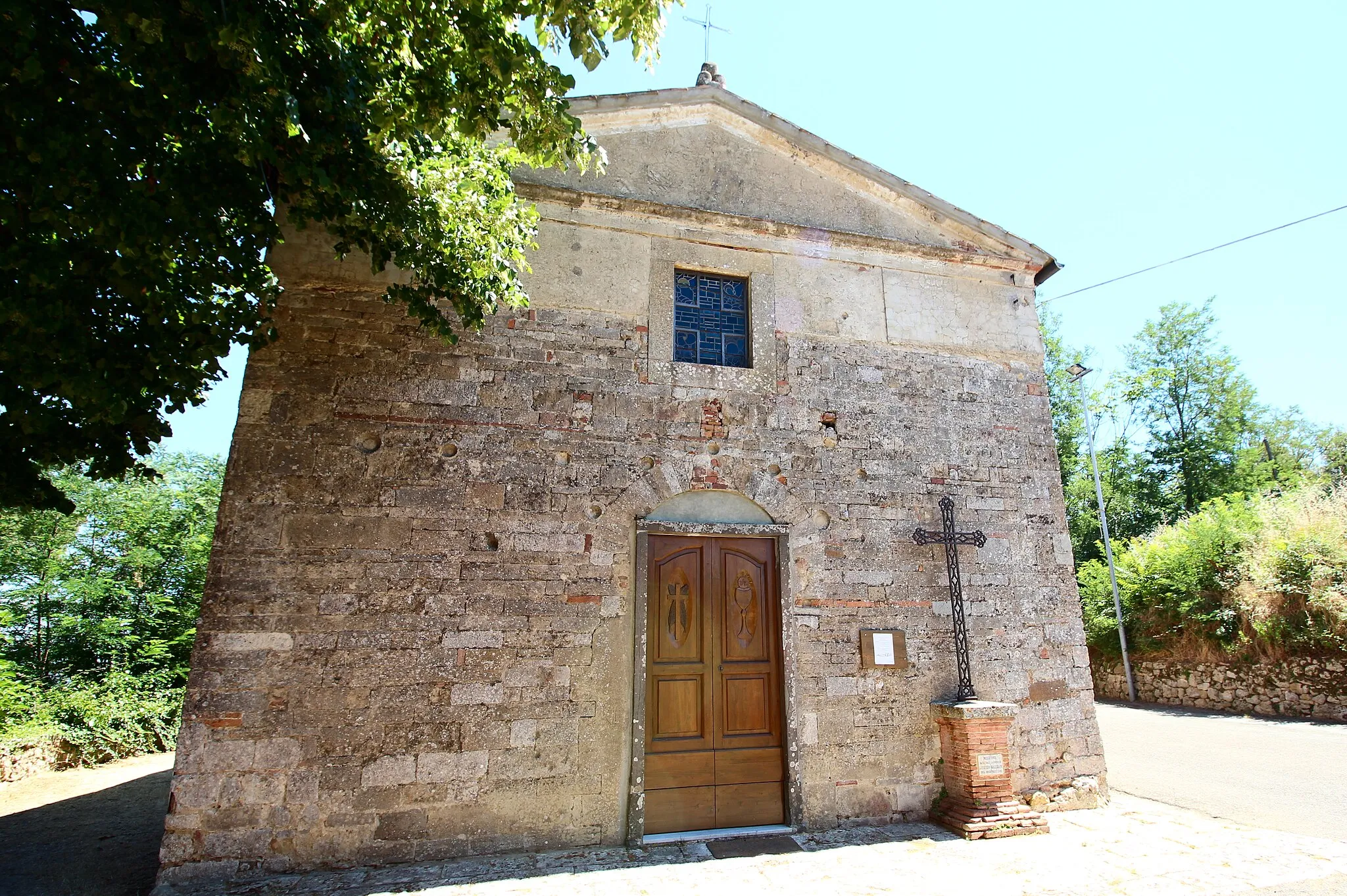 Photo showing: Church Santi Quirico e Giulitta, in Parlascio, hamlet of Casciana Terme Lari, Province of Pisa, Tuscany, Italy