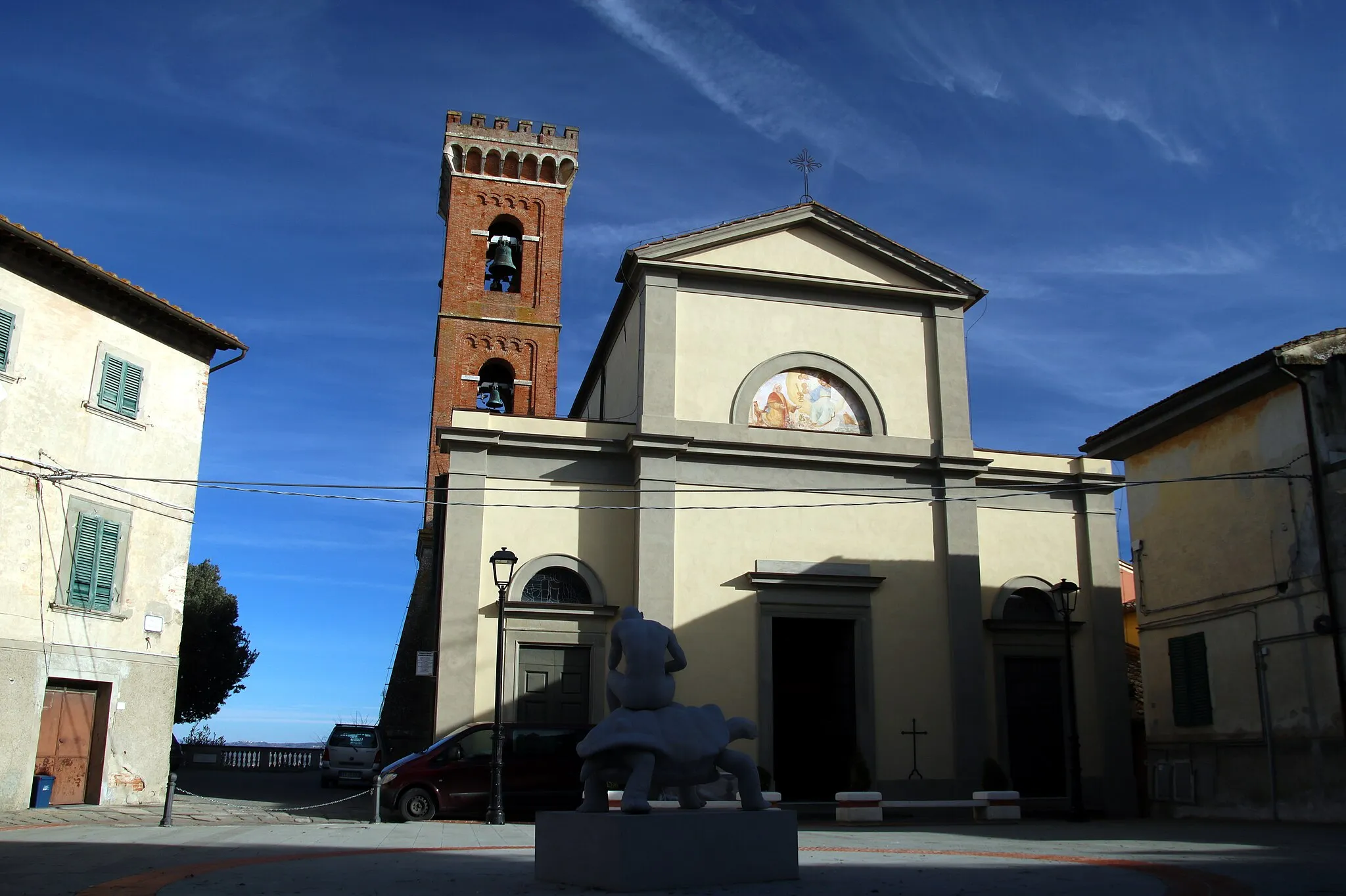 Photo showing: Chiesa di San Pietro Apostolo (Santo Pietro Belvedere)