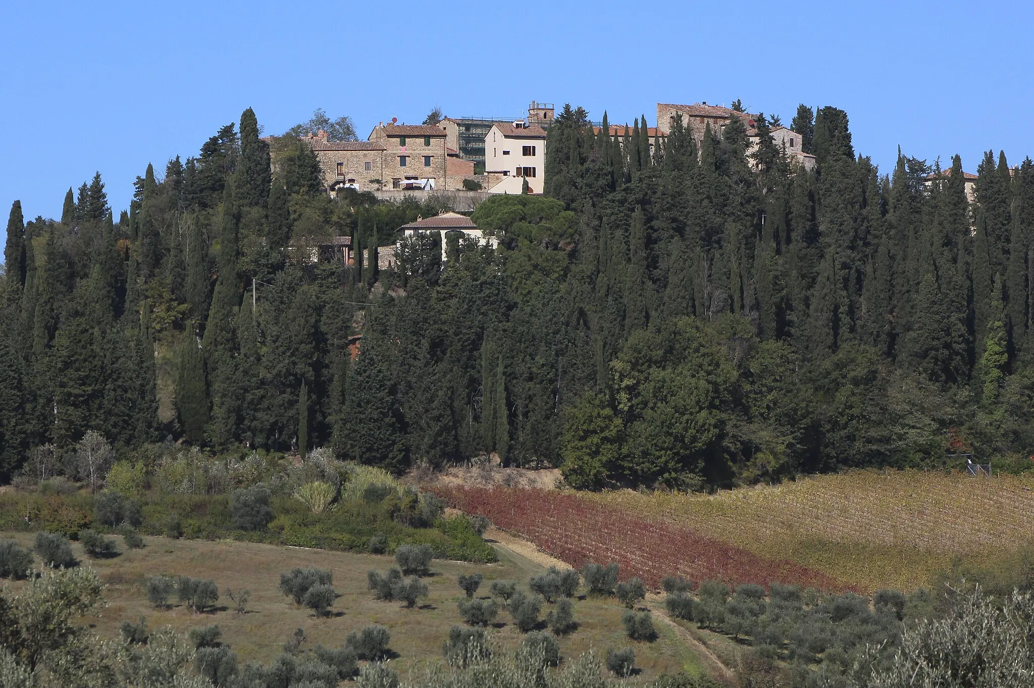 Photo showing: Lucardo, hamlet of Montespertoli, Tuscany, Italy