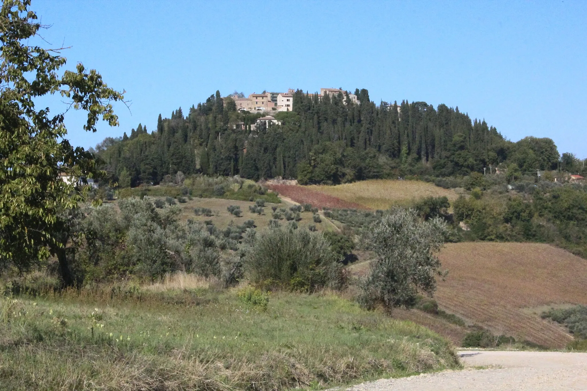 Photo showing: Lucardo, hamlet of Montespertoli, Tuscany, Italy