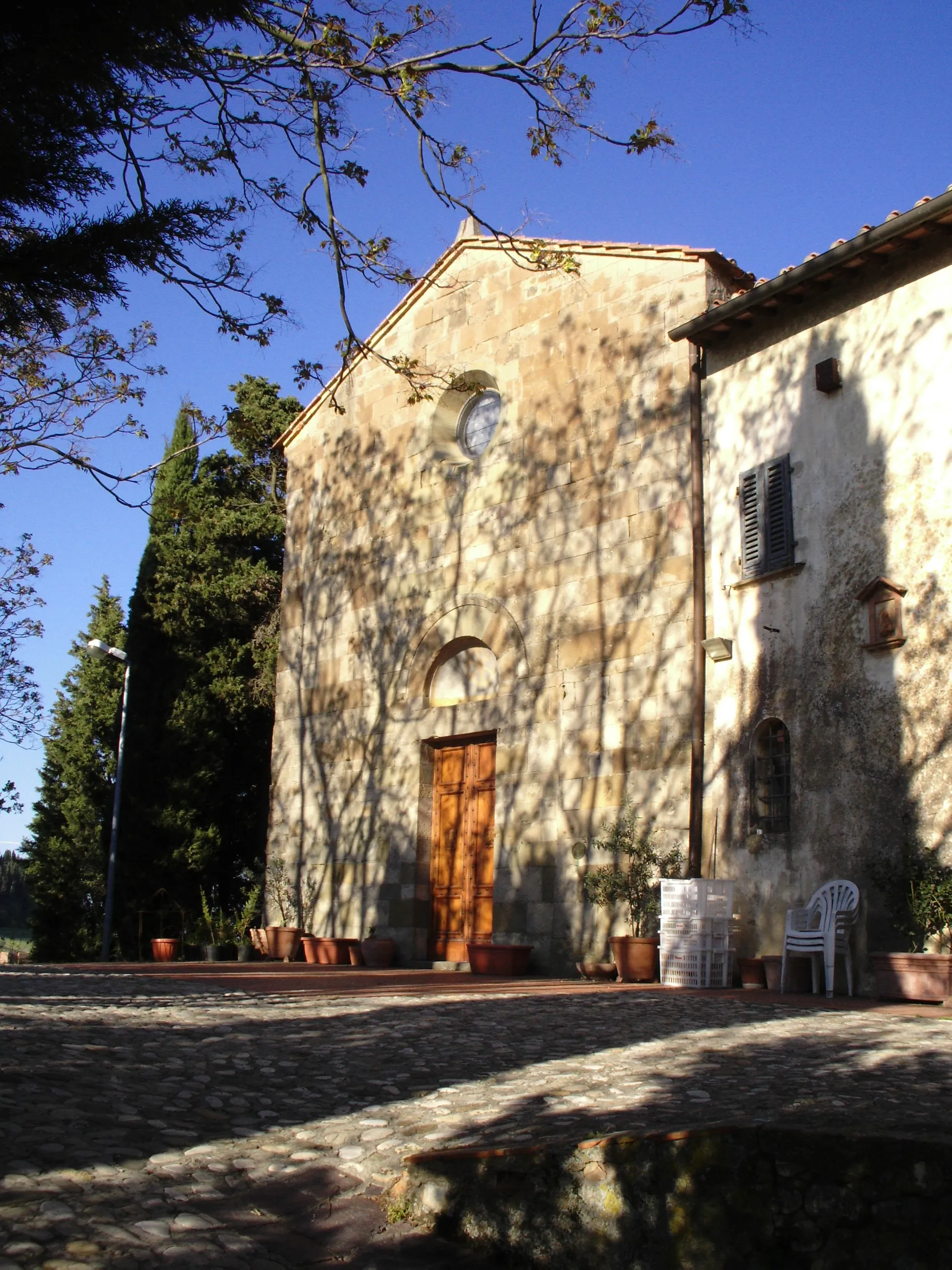 Photo showing: Chiesa di San Donato a Lucardo, comune di Certaldo, provincia di Firenze