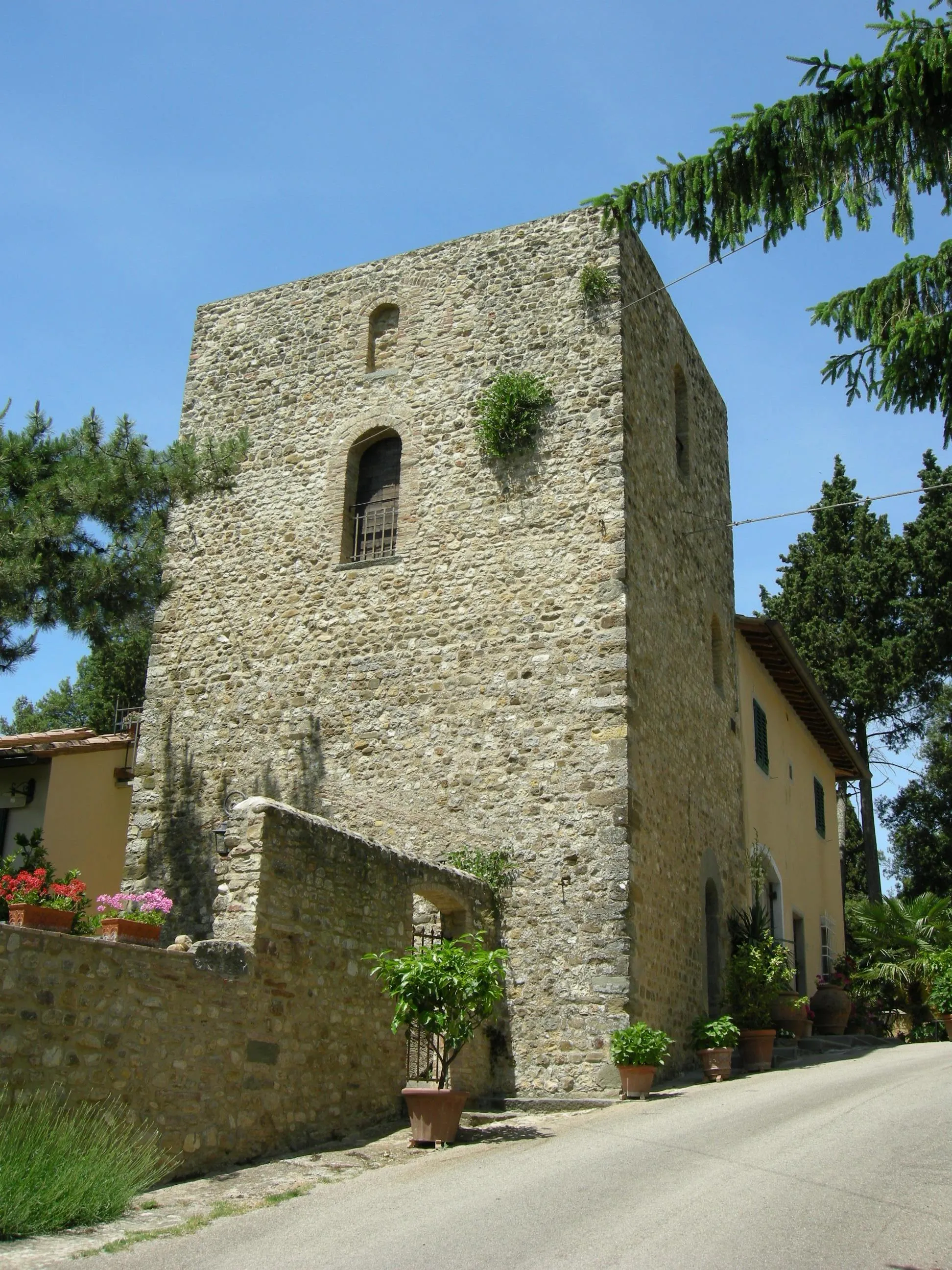 Photo showing: Lucignano di montespertoli, torre