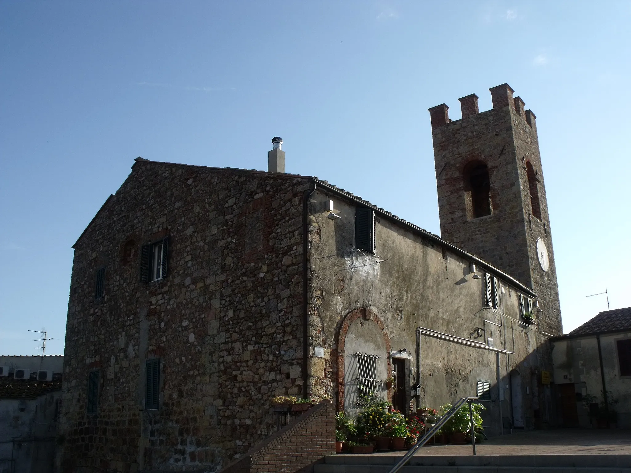 Photo showing: The Cassero in Montepescali, hamlet of Grosseto, Maremma, Province of Grosseto, Tuscany, Italy