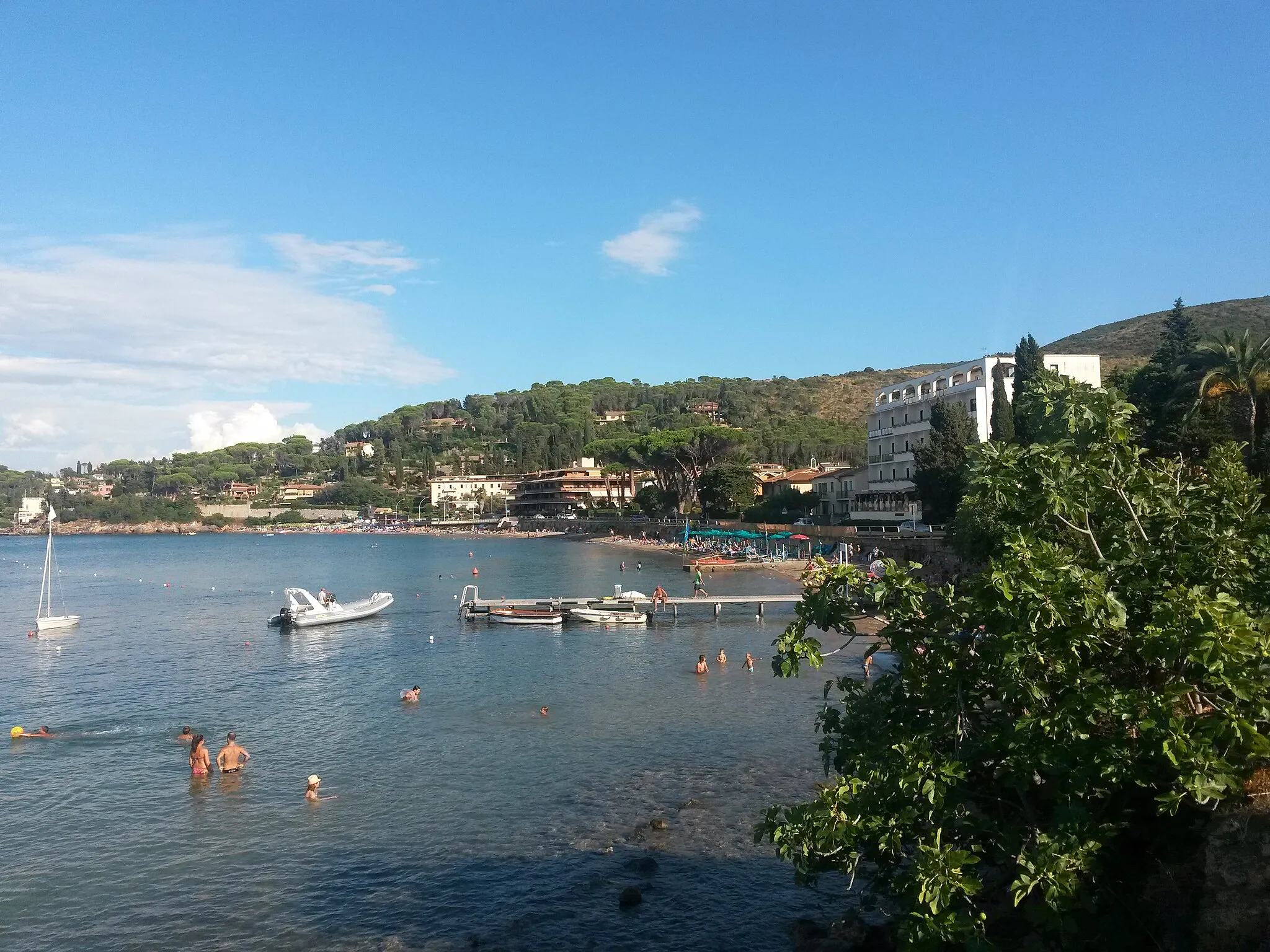 Photo showing: Cala del Pozzarello di Porto Santo Stefano.