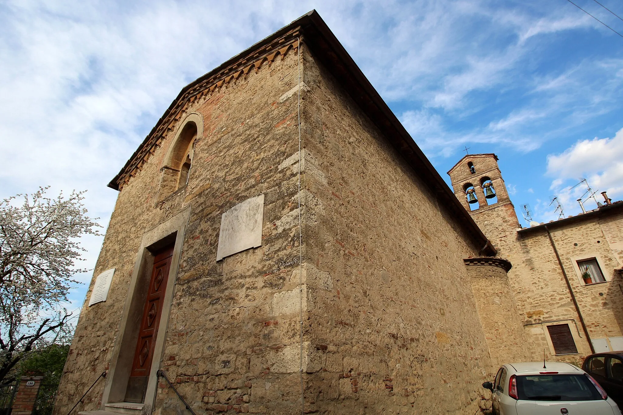 Photo showing: Church Santa Maria Assunta a Spugna, Colle di Val d'Elsa, Province of Siena, Tuscany, Italy