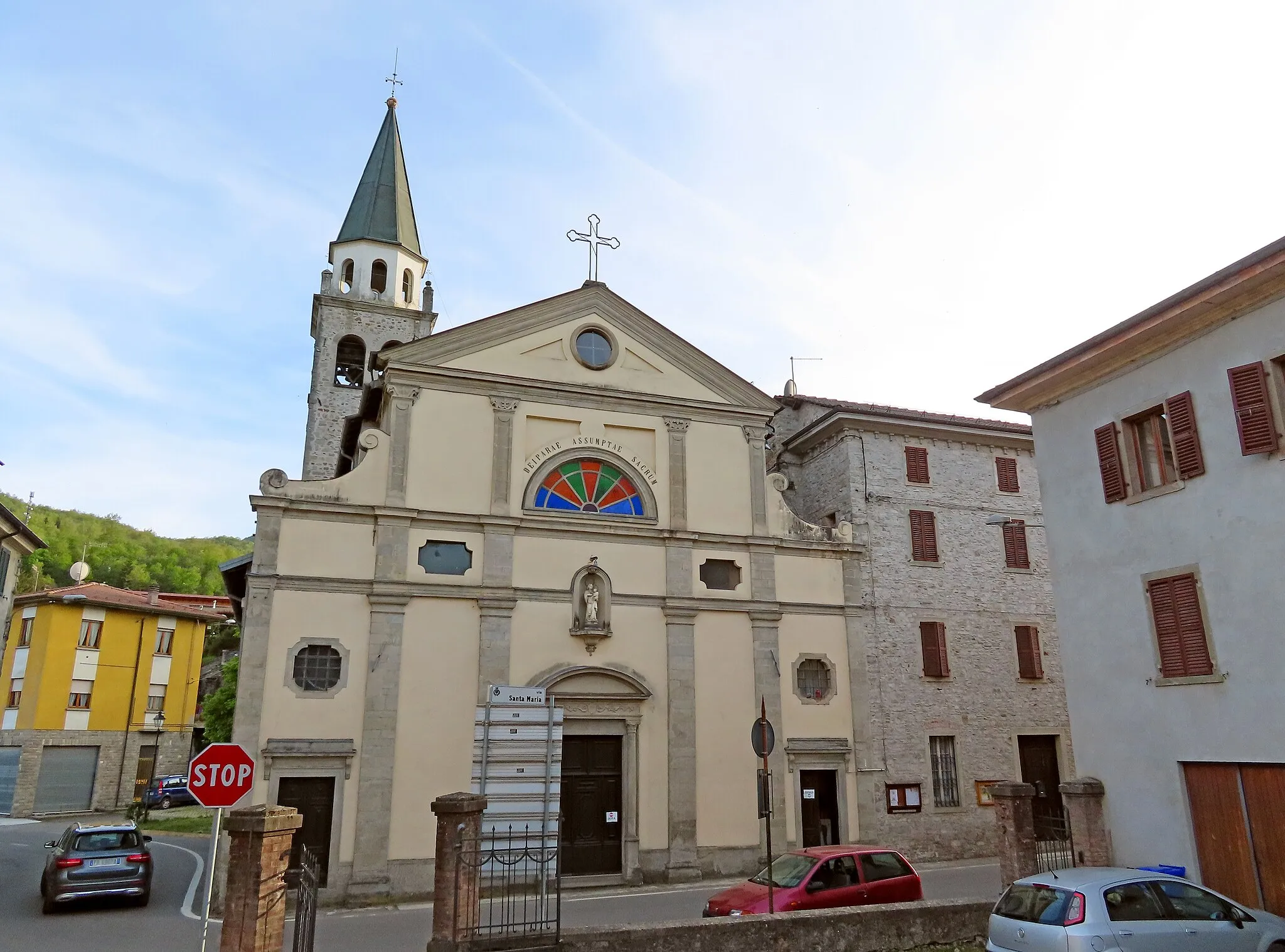 Photo showing: Facciata della chiesa dell'Assunzione di Maria Vergine