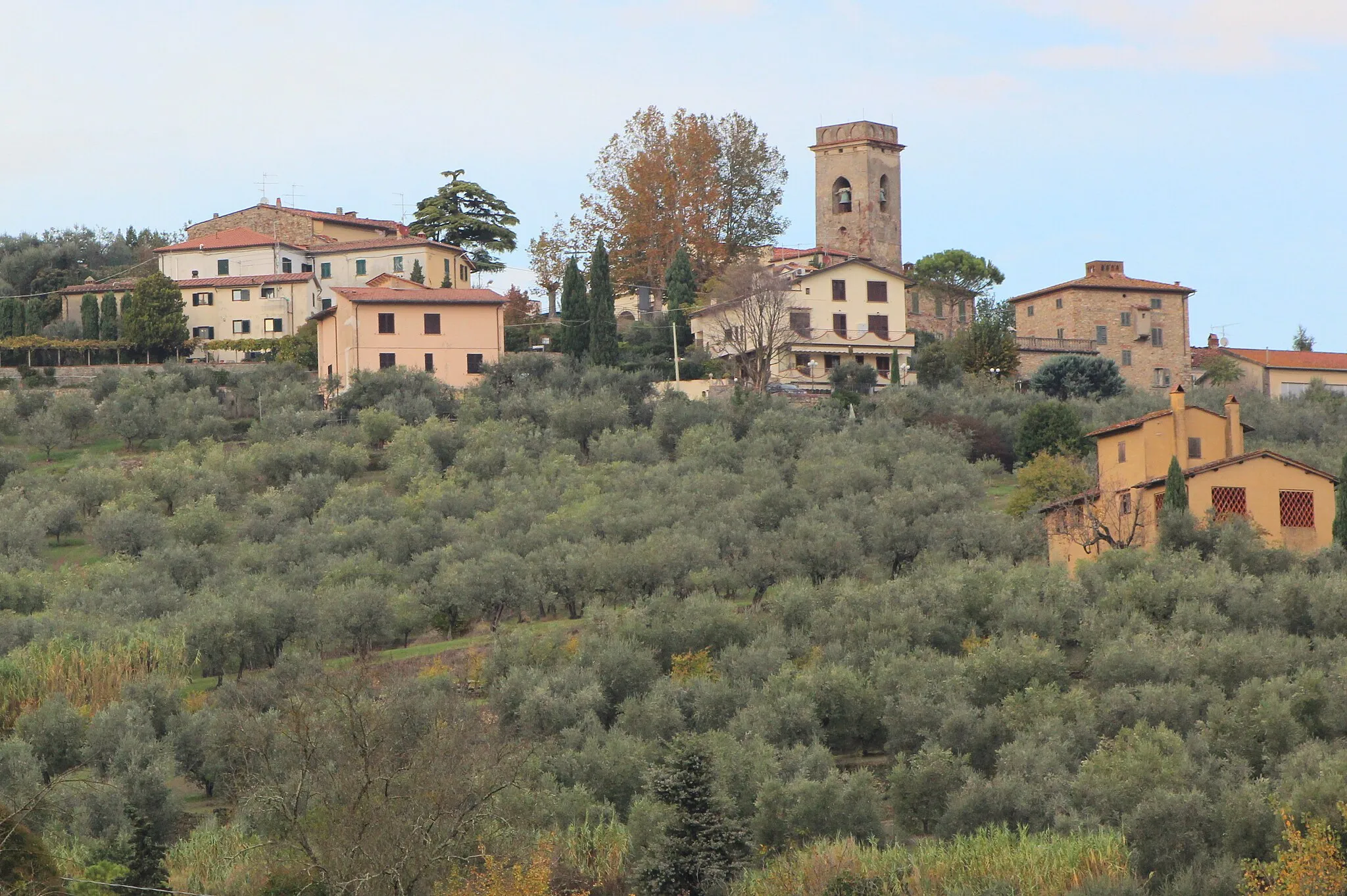 Photo showing: Tizzana, hamlet of Quarrata, Province of Pistoia, Tuscany, Italy