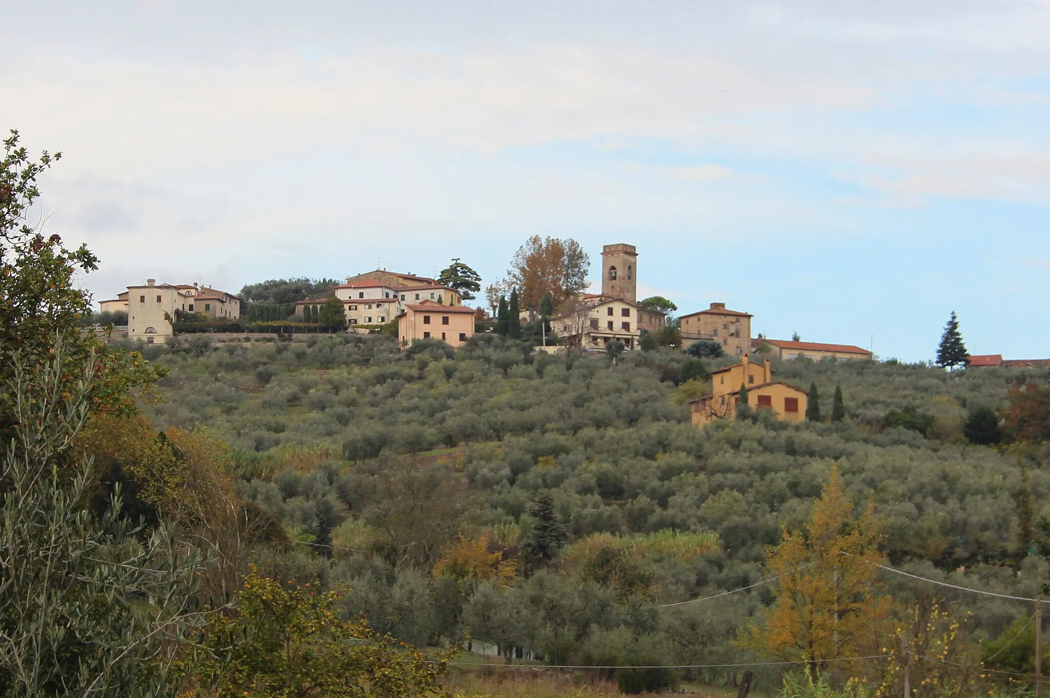 Photo showing: Tizzana, hamlet of Quarrata, Province of Pistoia, Tuscany, Italy