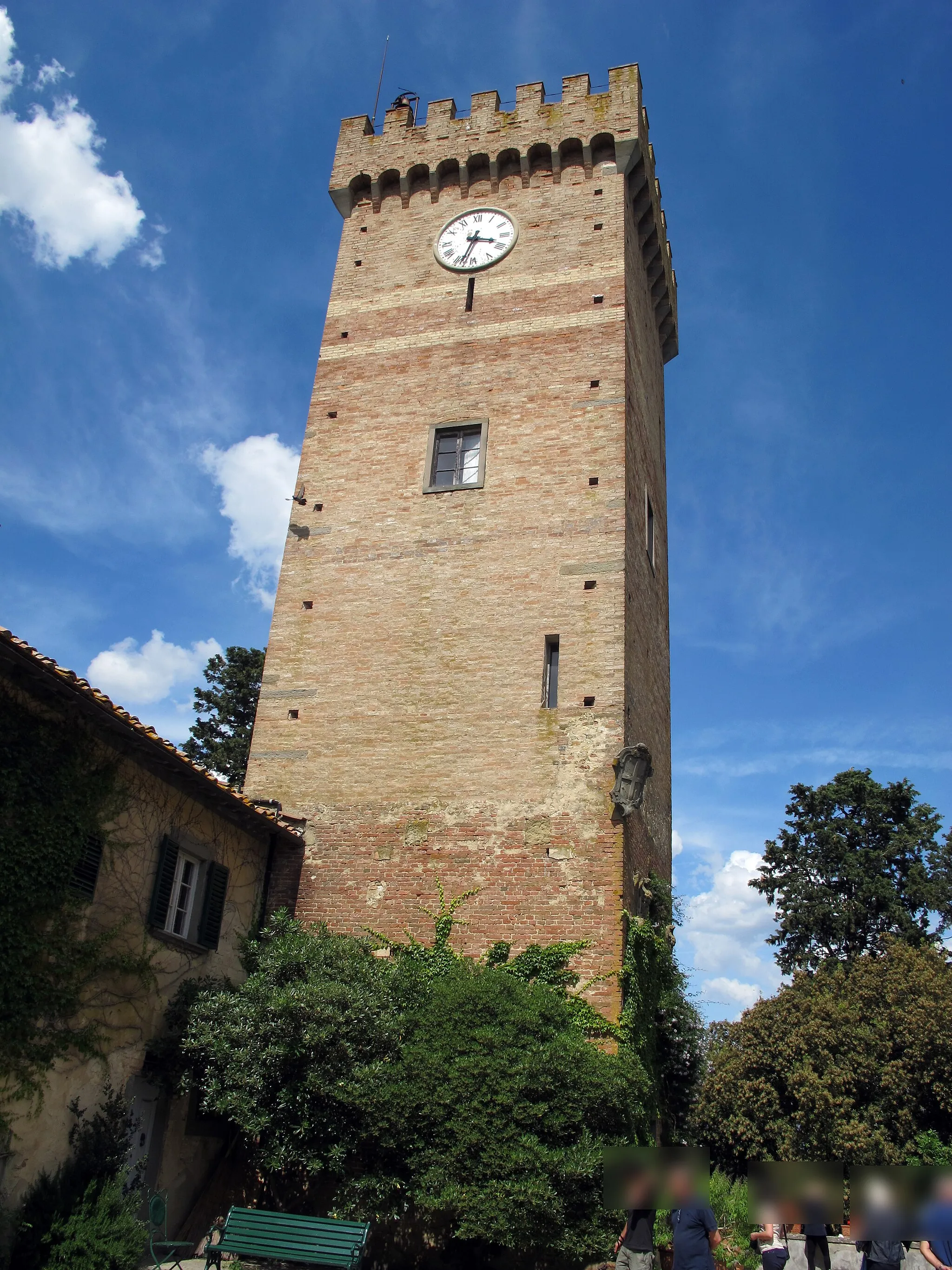 Photo showing: Castello di Sidney Sonnino (Montespertoli)