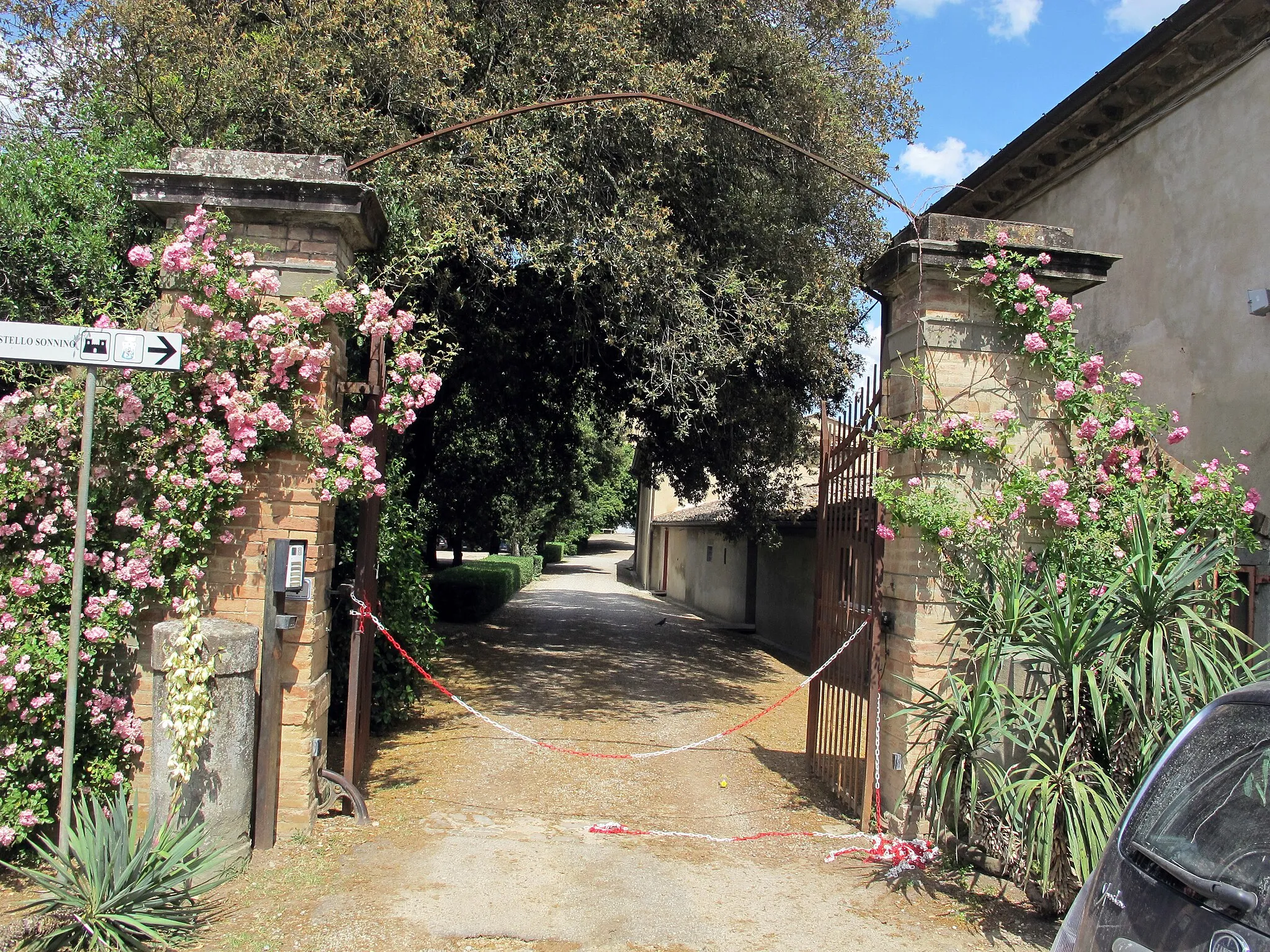 Photo showing: Castello di Sidney Sonnino (Montespertoli)