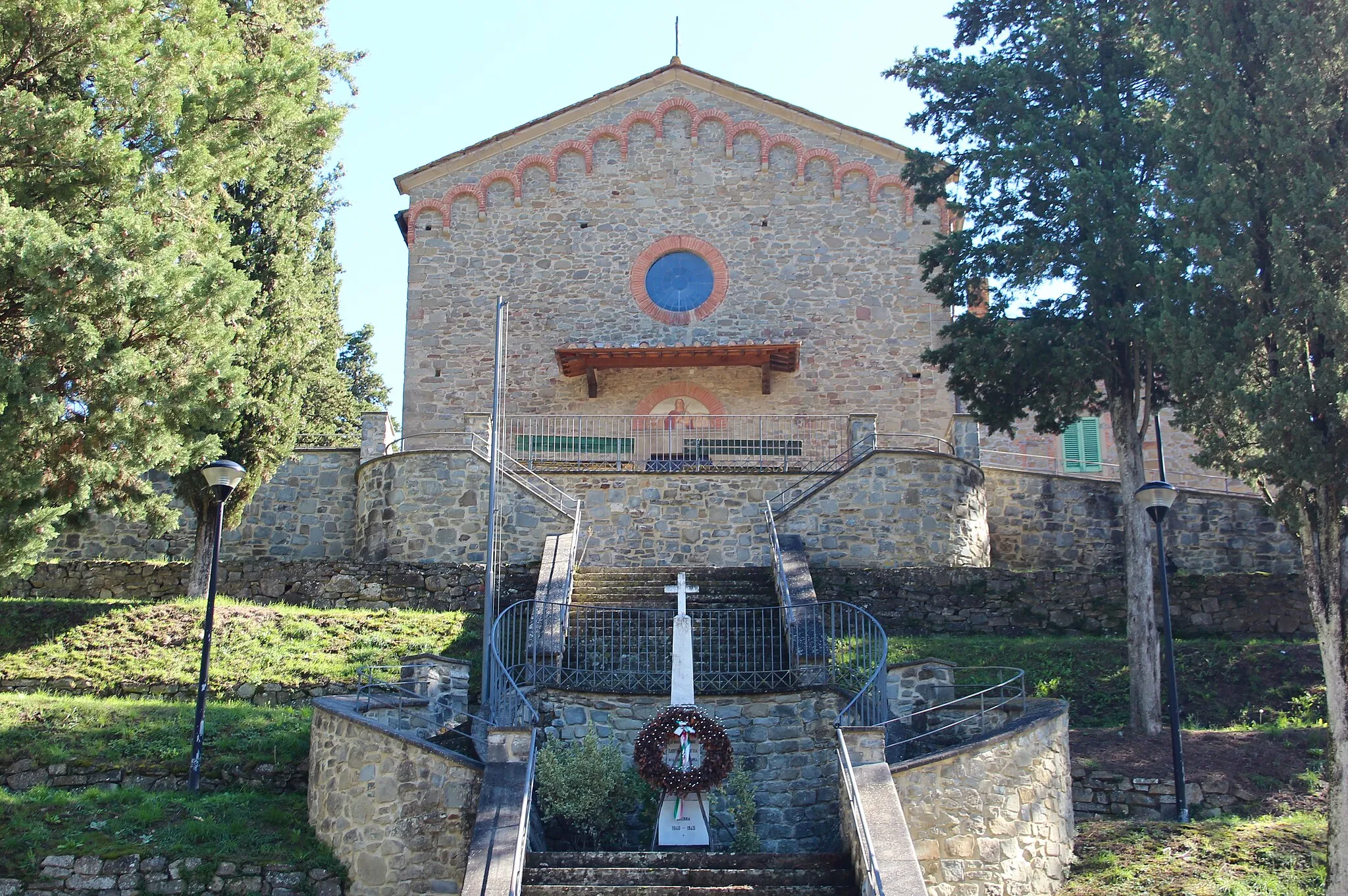 Photo showing: Church San Donnino a Maiano, Palazzo del Pero, hamlet of Arezzo, Province of Arezzo, Tuscany, Italy